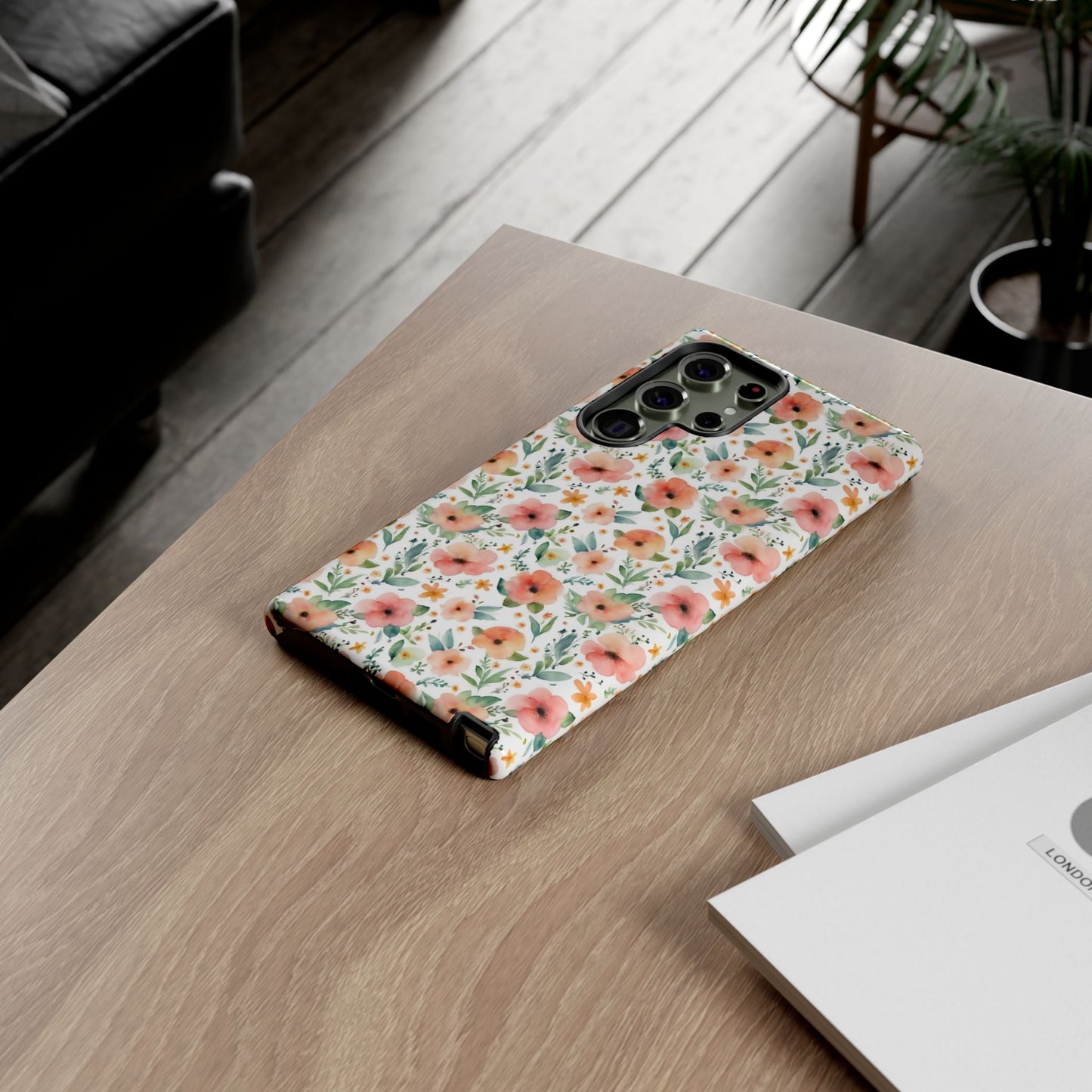 Watercolor Floral Print | Tough Cases | IPhone Case | Samsung Case | Flower Phone Case | Floral Case