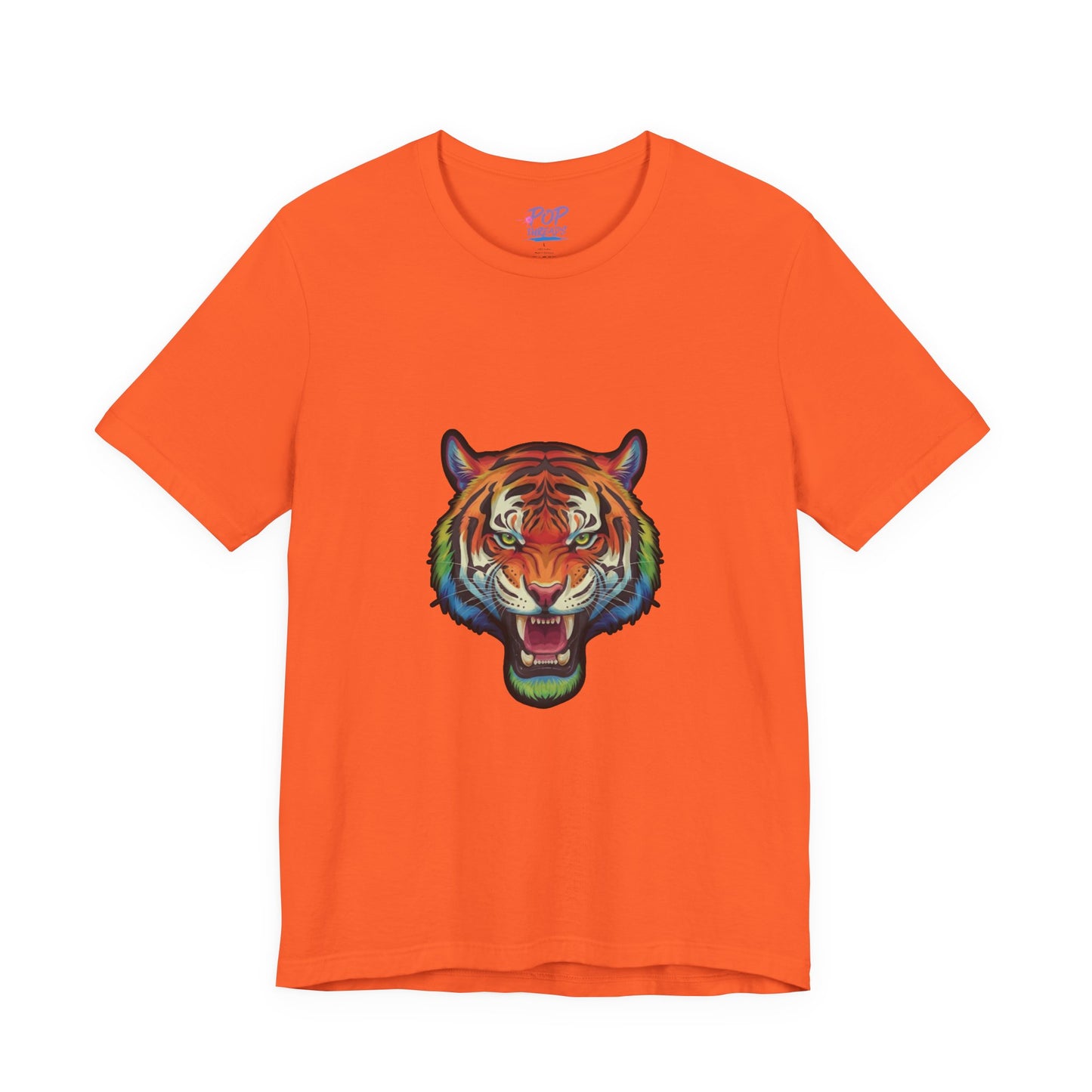 Colorful Rainbow Tiger Tee