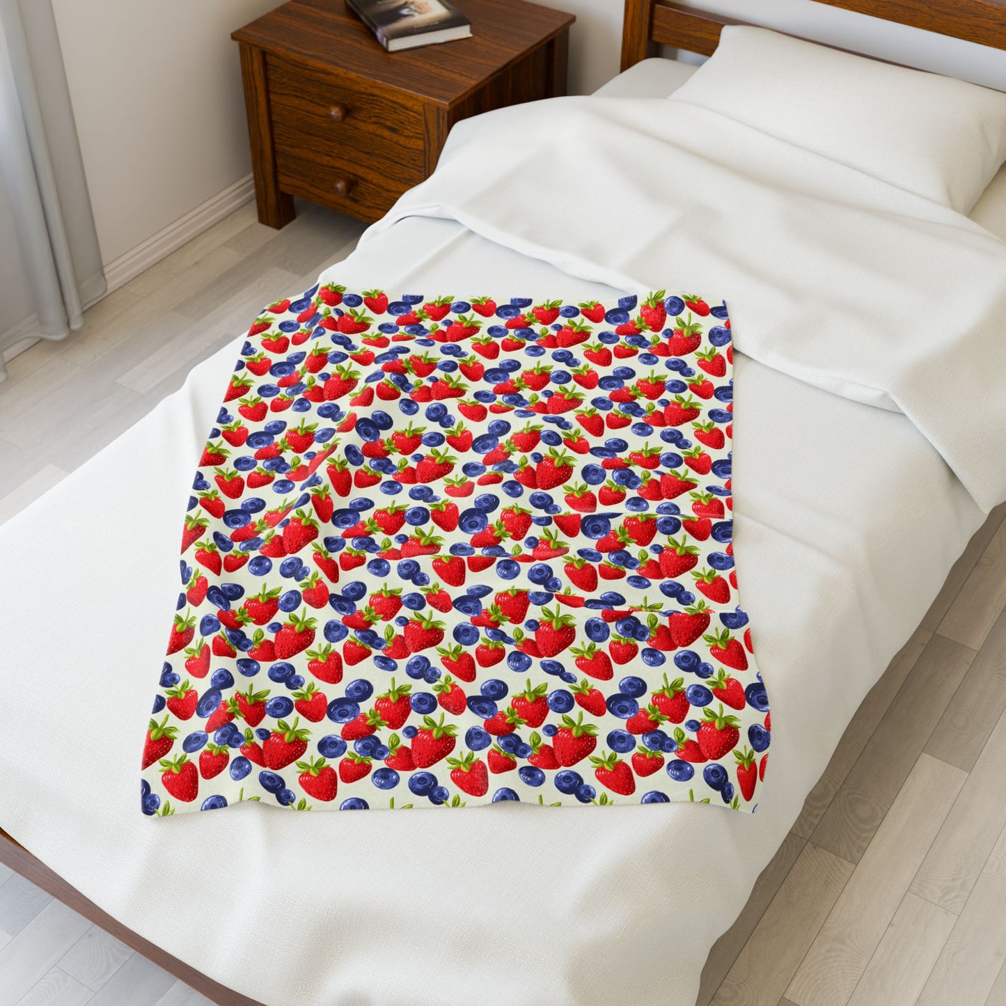 Fruity Soft Plush Blanket