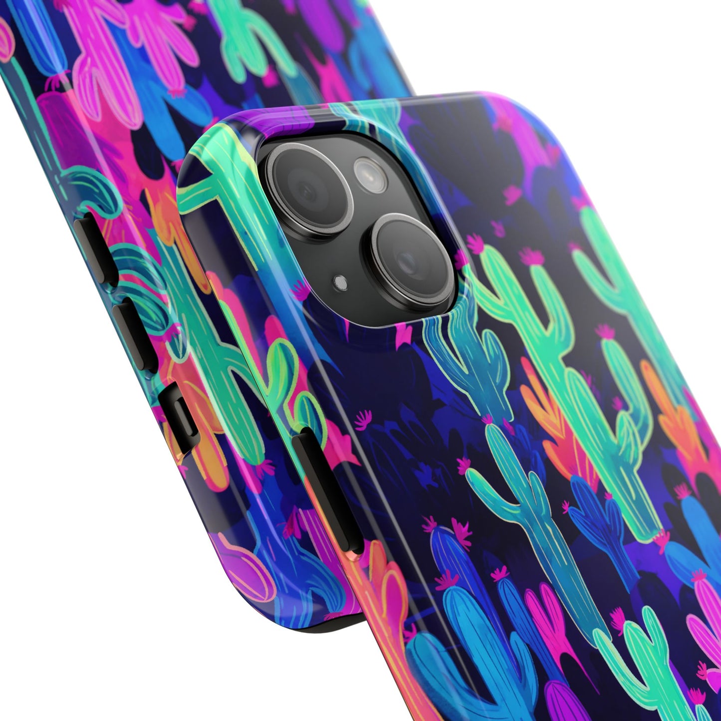 Rave Cacti Tough Phone Cases