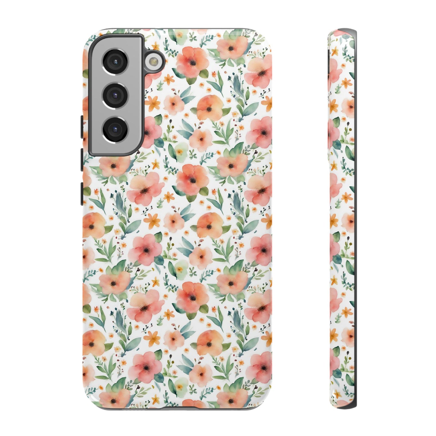Watercolor Floral Print | Tough Cases | IPhone Case | Samsung Case | Flower Phone Case | Floral Case