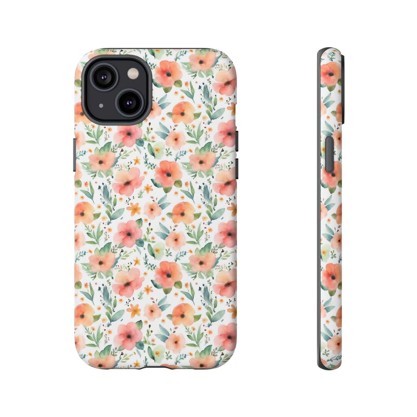 Watercolor Floral Print | Tough Cases | IPhone Case | Samsung Case | Flower Phone Case | Floral Case
