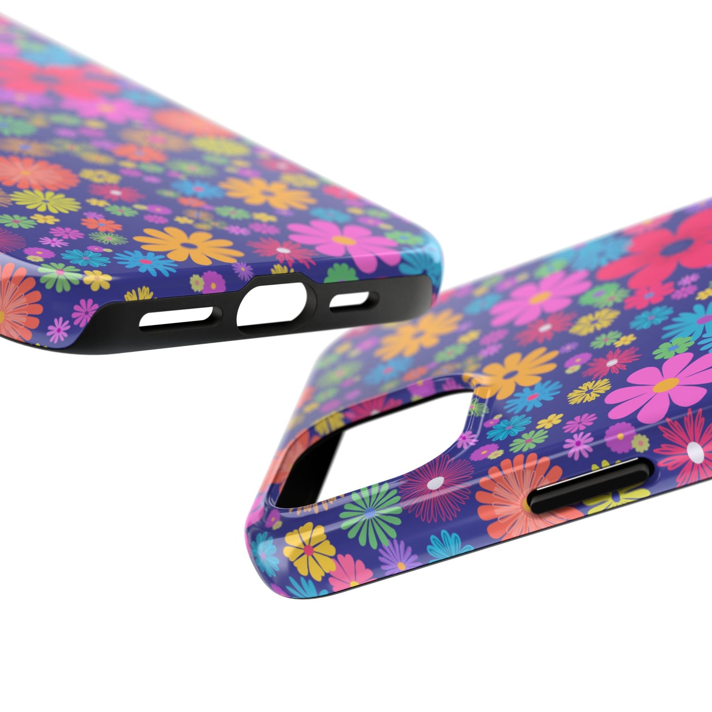 Colorful Floral Tough Phone Cases