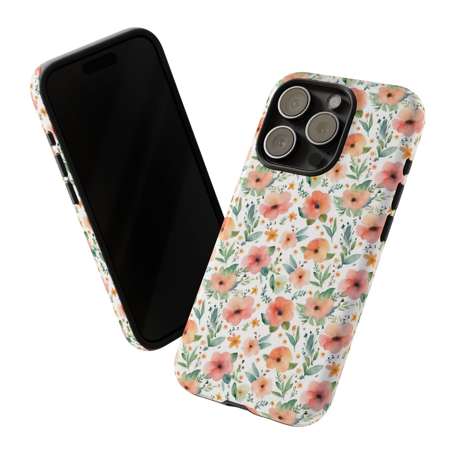 Watercolor Floral Print | Tough Cases | IPhone Case | Samsung Case | Flower Phone Case | Floral Case