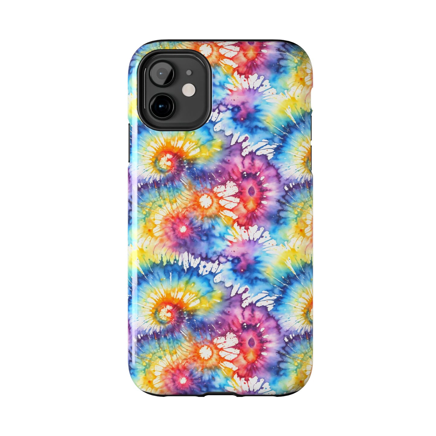 Rainbow Tye Dye Phone Case | Hippie Rainbow Phone Case | Boho Tye Dye | Tough Phone Case | Cute Rainbow Phone Case