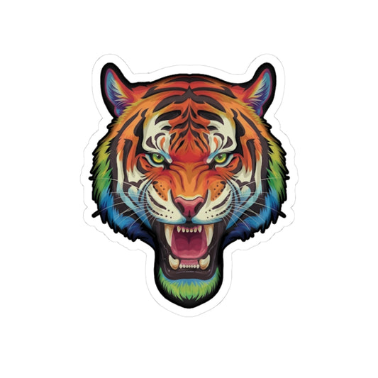 Stickers - Rainbow Roaring Tiger, Urban Vibes