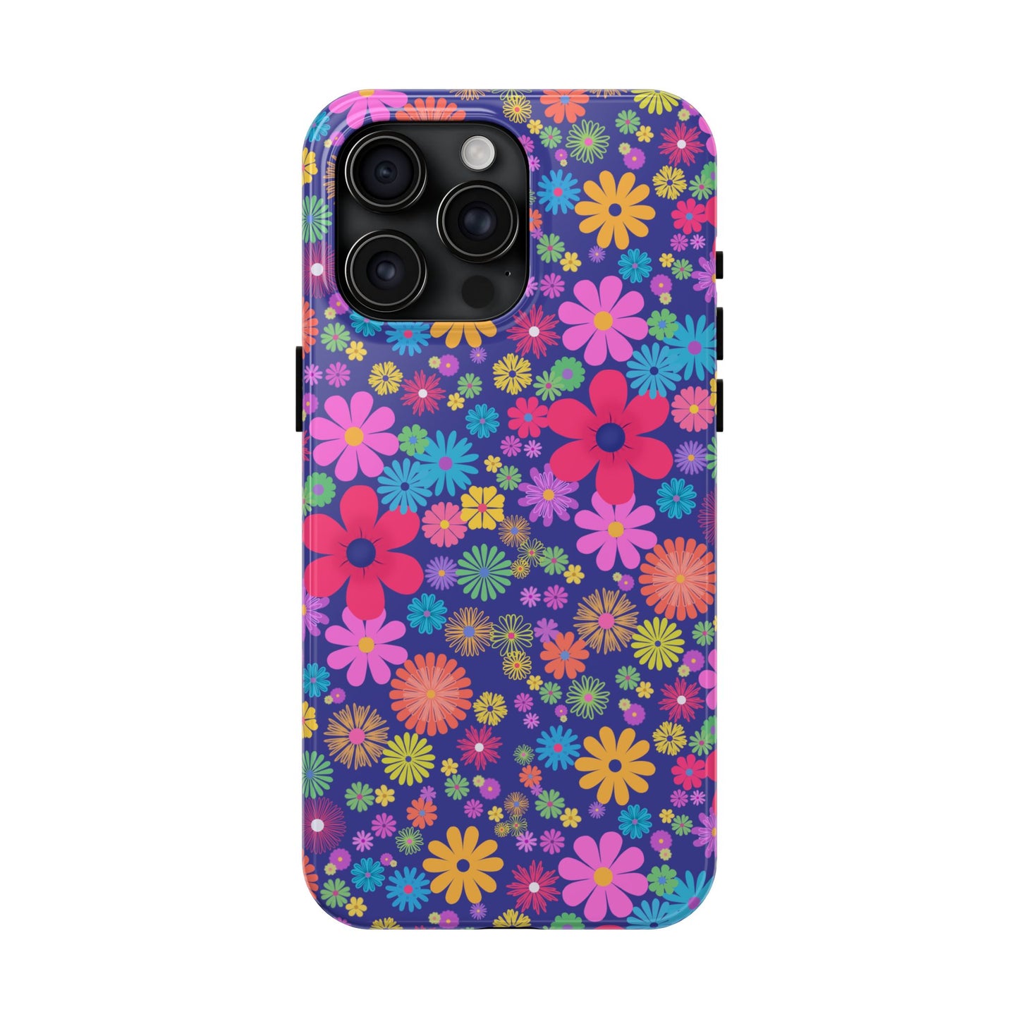 Colorful Floral Tough Phone Cases