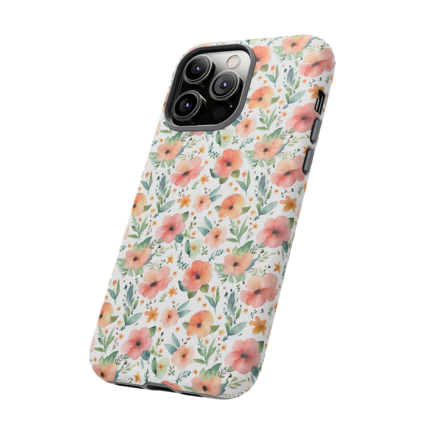 Watercolor Floral Print | Tough Cases | IPhone Case | Samsung Case | Flower Phone Case | Floral Case