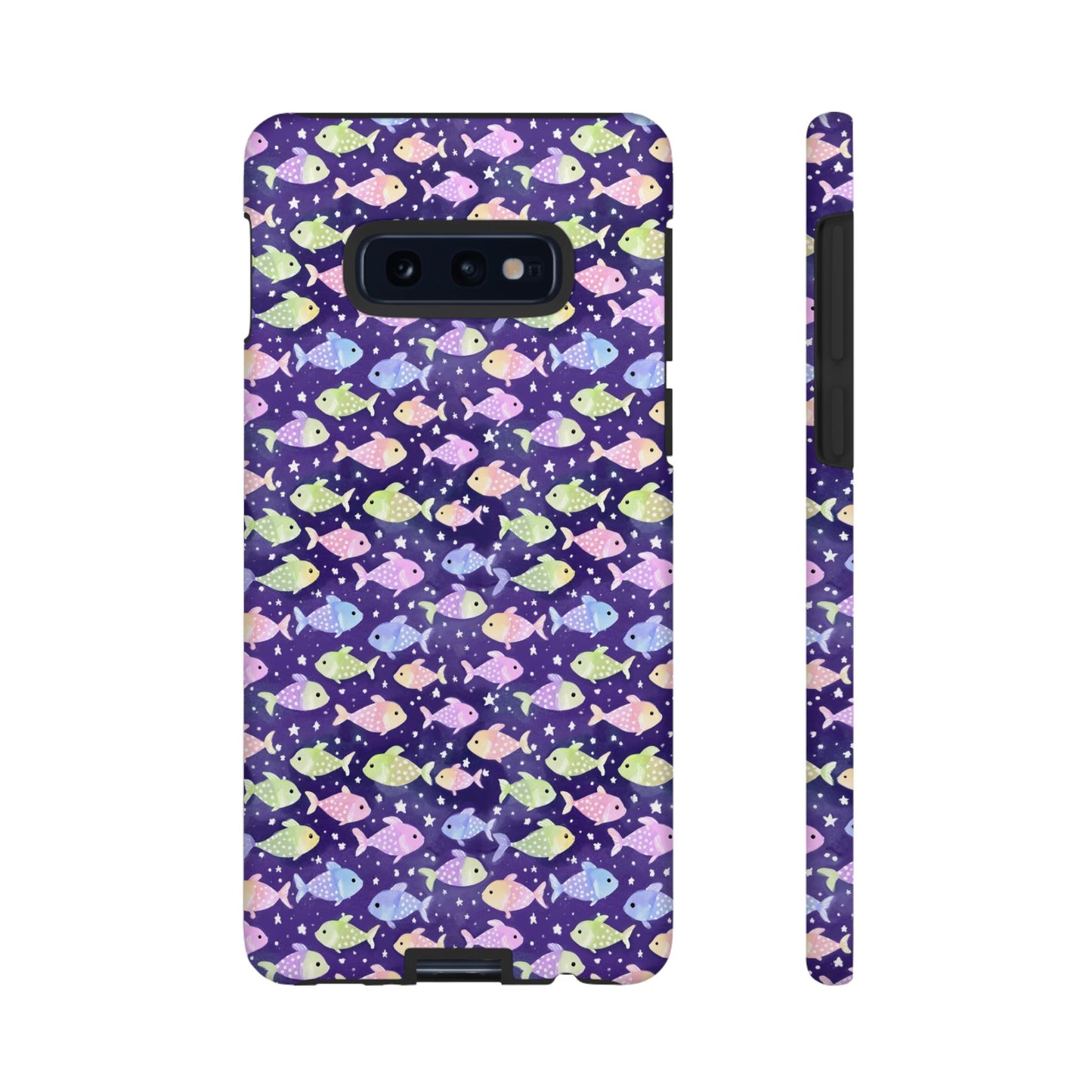 Fish And Stars | Tough Cases | Phone Case | Protective Cover | Ocean Themed | Sea Themed | Cute Phone Cover | Colorful