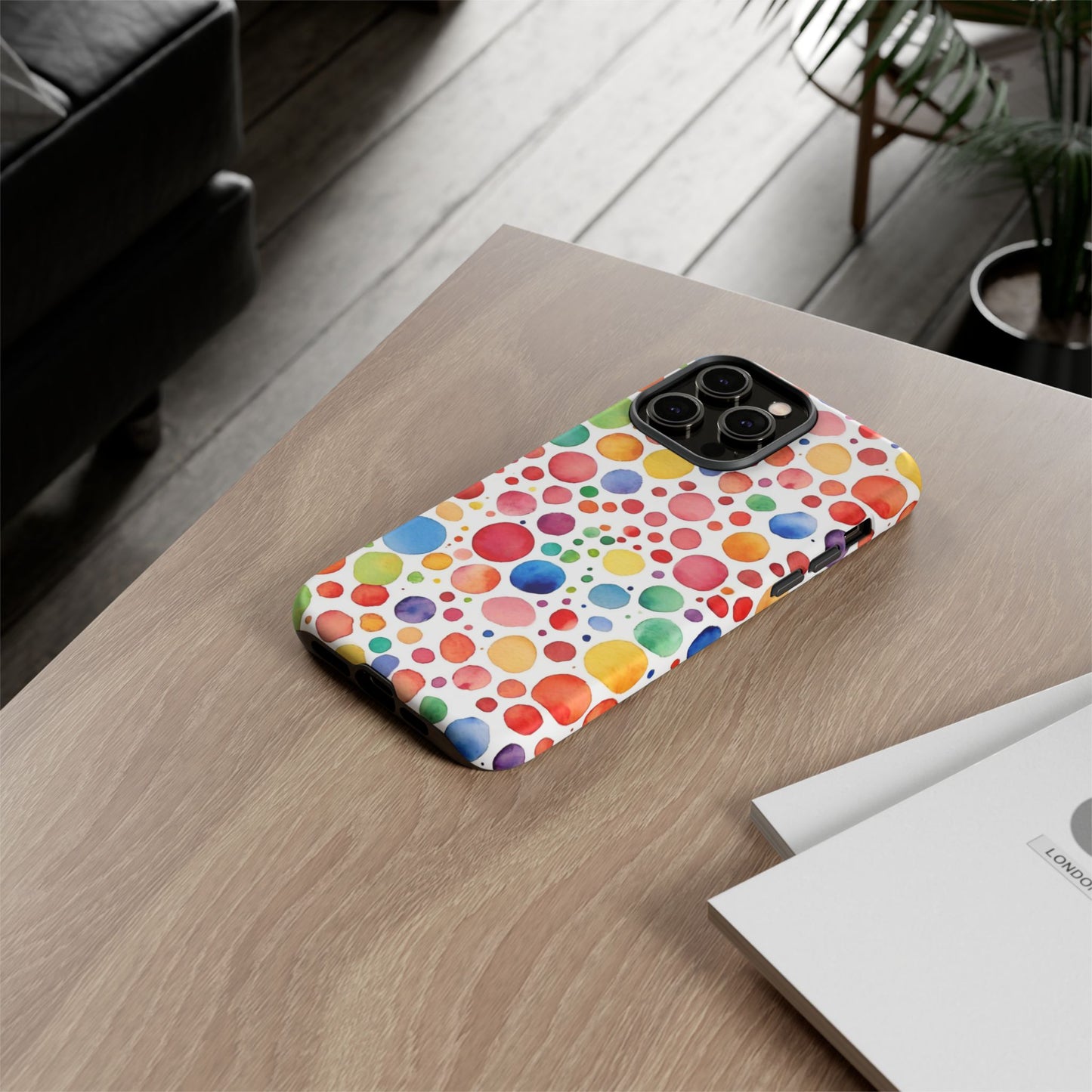 Polka dot drop | Tough Cases | Phone Case | IPhone | Samsung | Protective Phone Case | Phone Protector | Cute Phone Cover