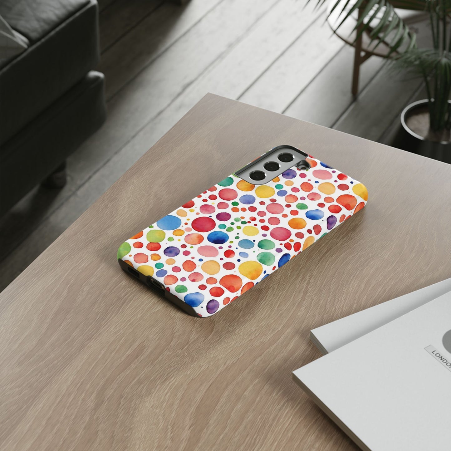 Polka dot drop | Tough Cases | Phone Case | IPhone | Samsung | Protective Phone Case | Phone Protector | Cute Phone Cover