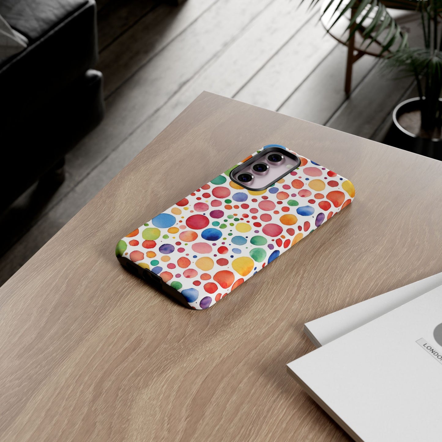 Polka dot drop | Tough Cases | Phone Case | IPhone | Samsung | Protective Phone Case | Phone Protector | Cute Phone Cover