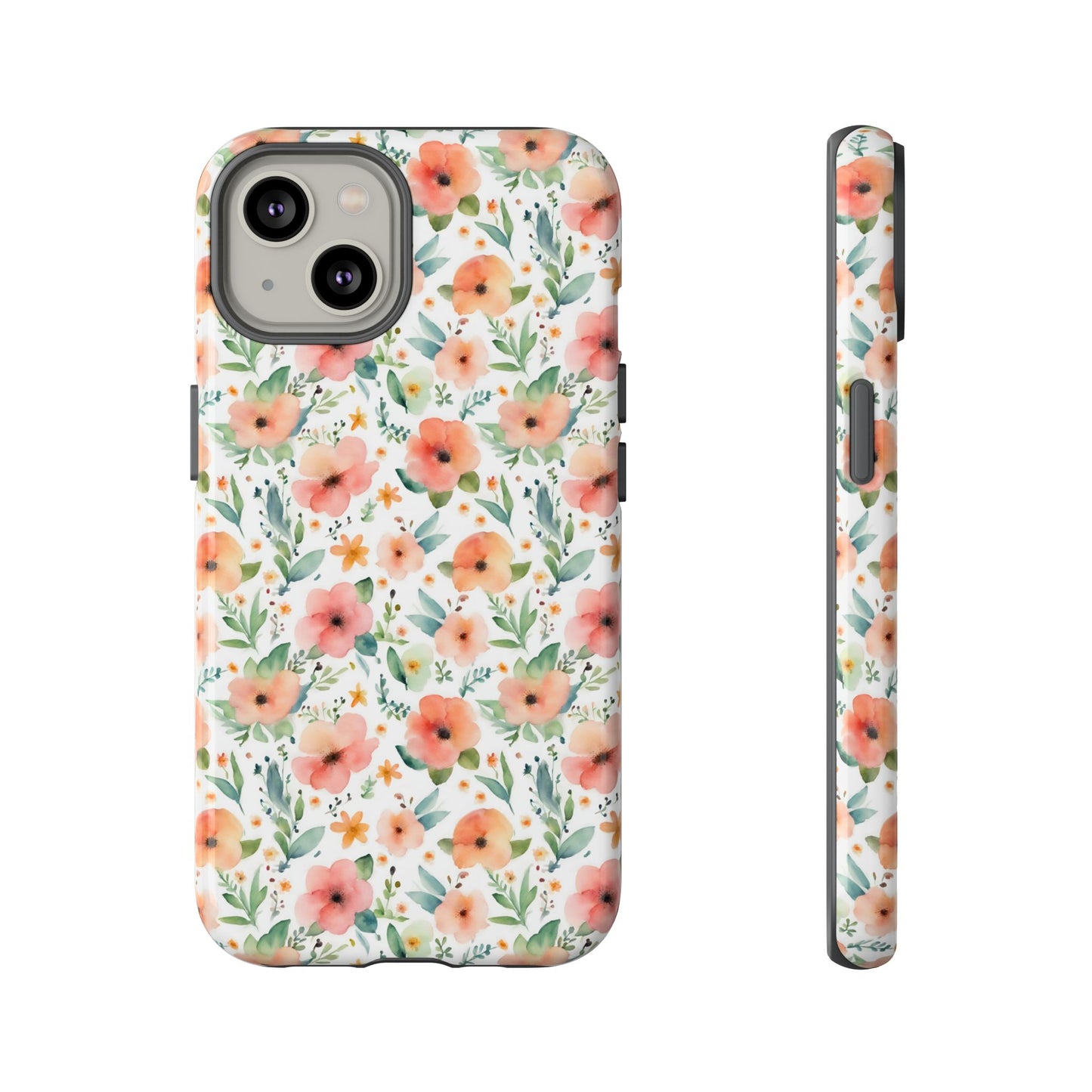Watercolor Floral Print | Tough Cases | IPhone Case | Samsung Case | Flower Phone Case | Floral Case