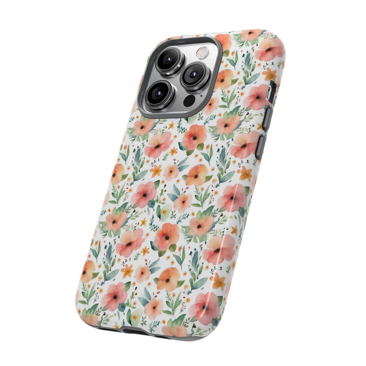 Watercolor Floral Print | Tough Cases | IPhone Case | Samsung Case | Flower Phone Case | Floral Case