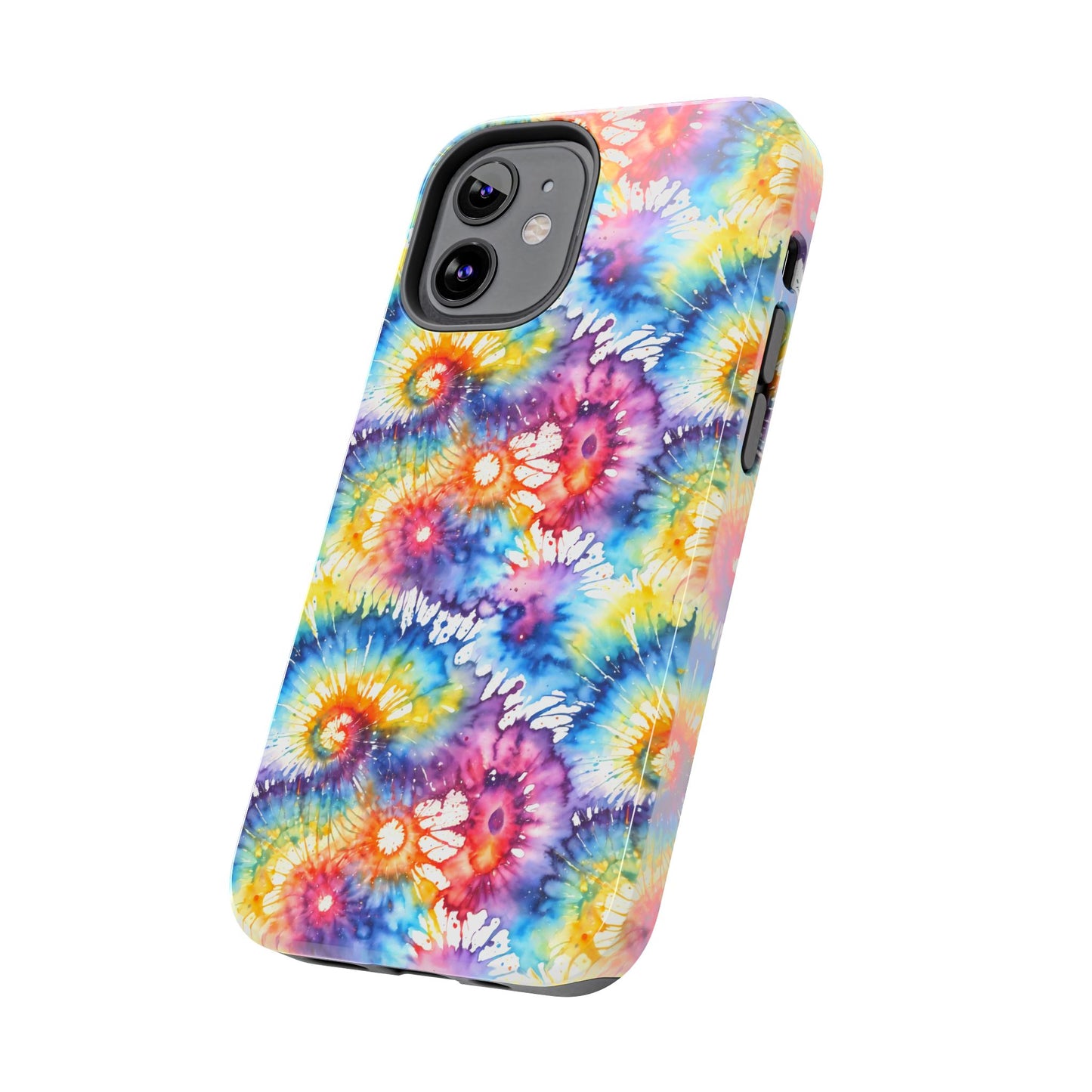 Rainbow Tye Dye Phone Case | Hippie Rainbow Phone Case | Boho Tye Dye | Tough Phone Case | Cute Rainbow Phone Case