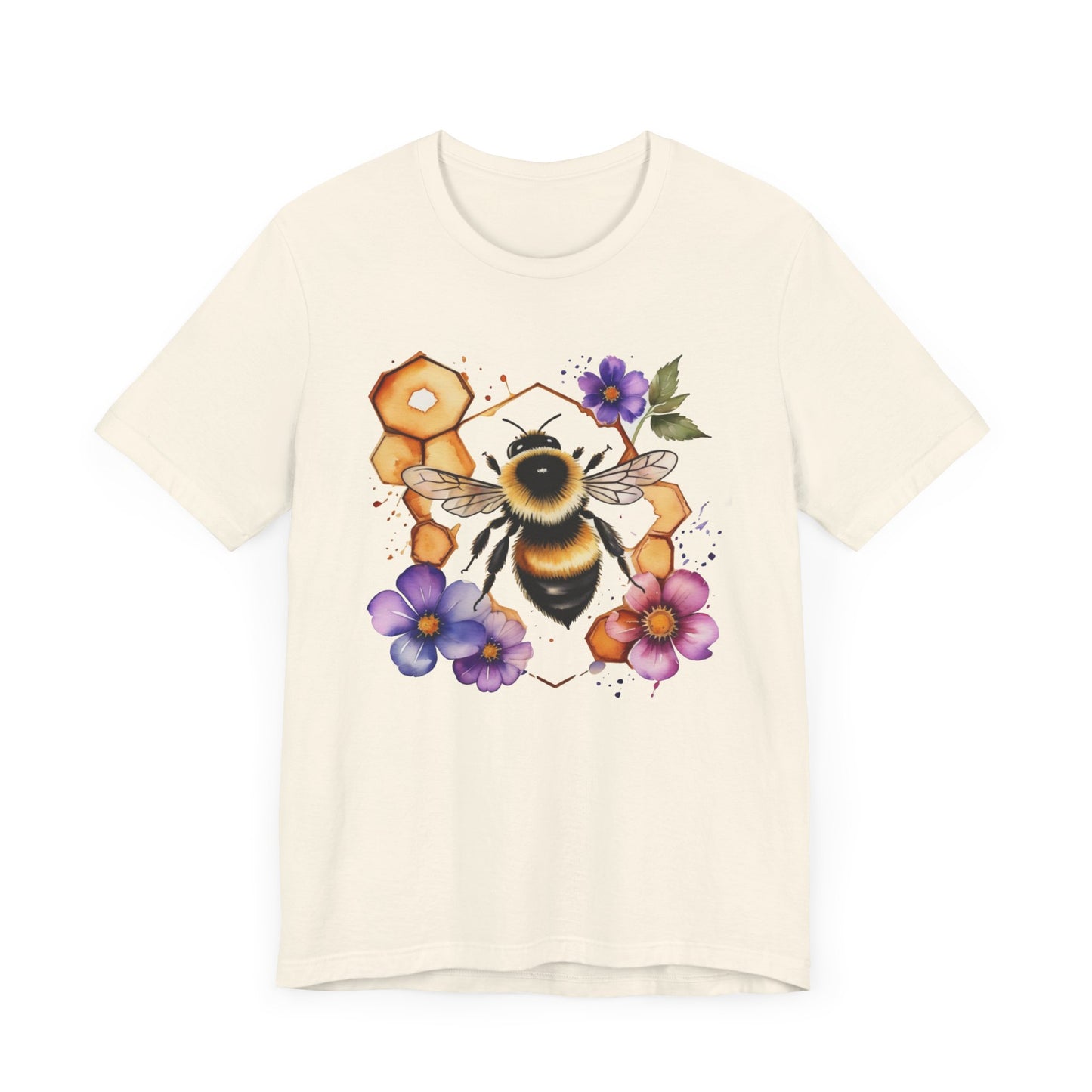 Bumblebee Graphic Tee For Gardening And Nature Lovers