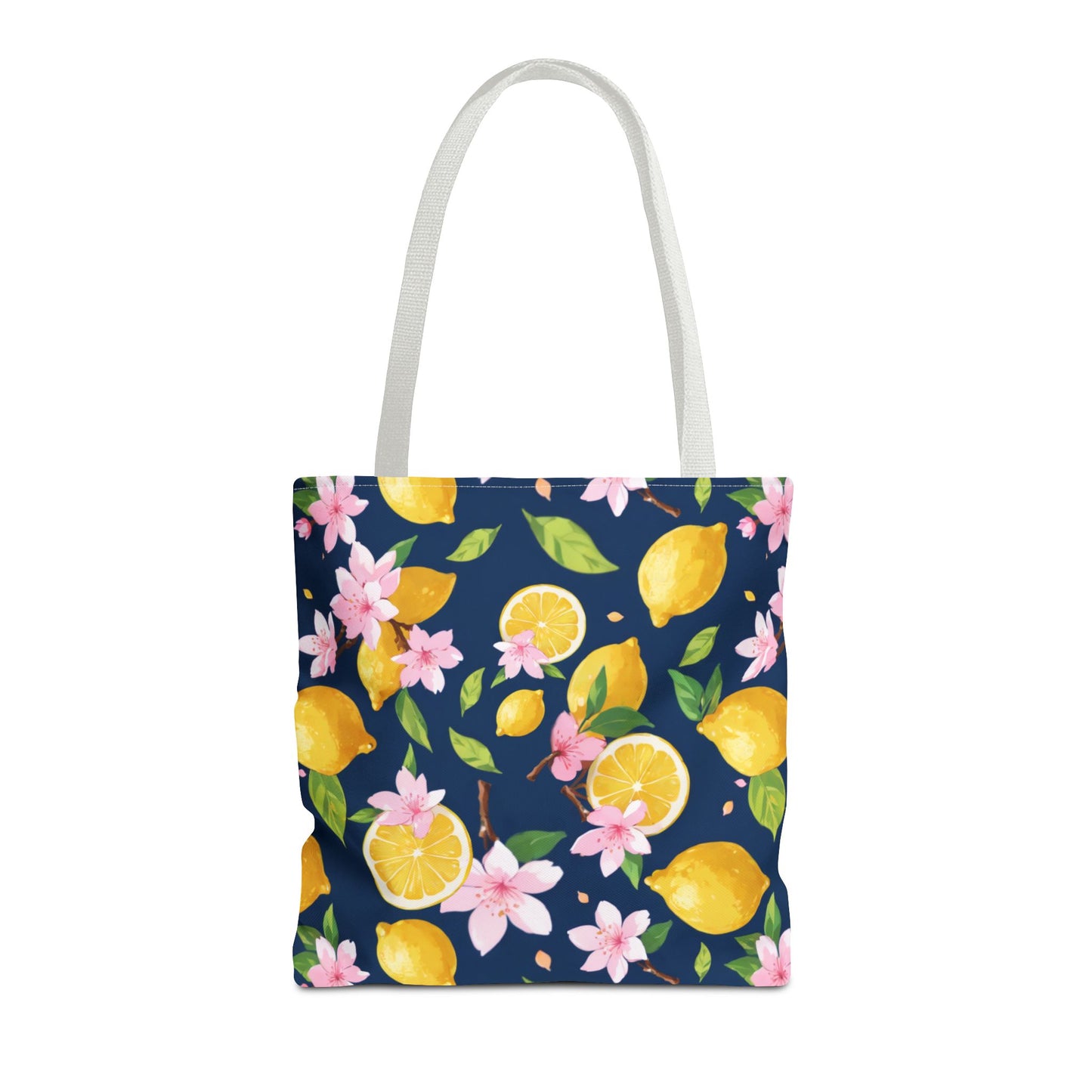 Lemon and cherry blossom Tote Bag