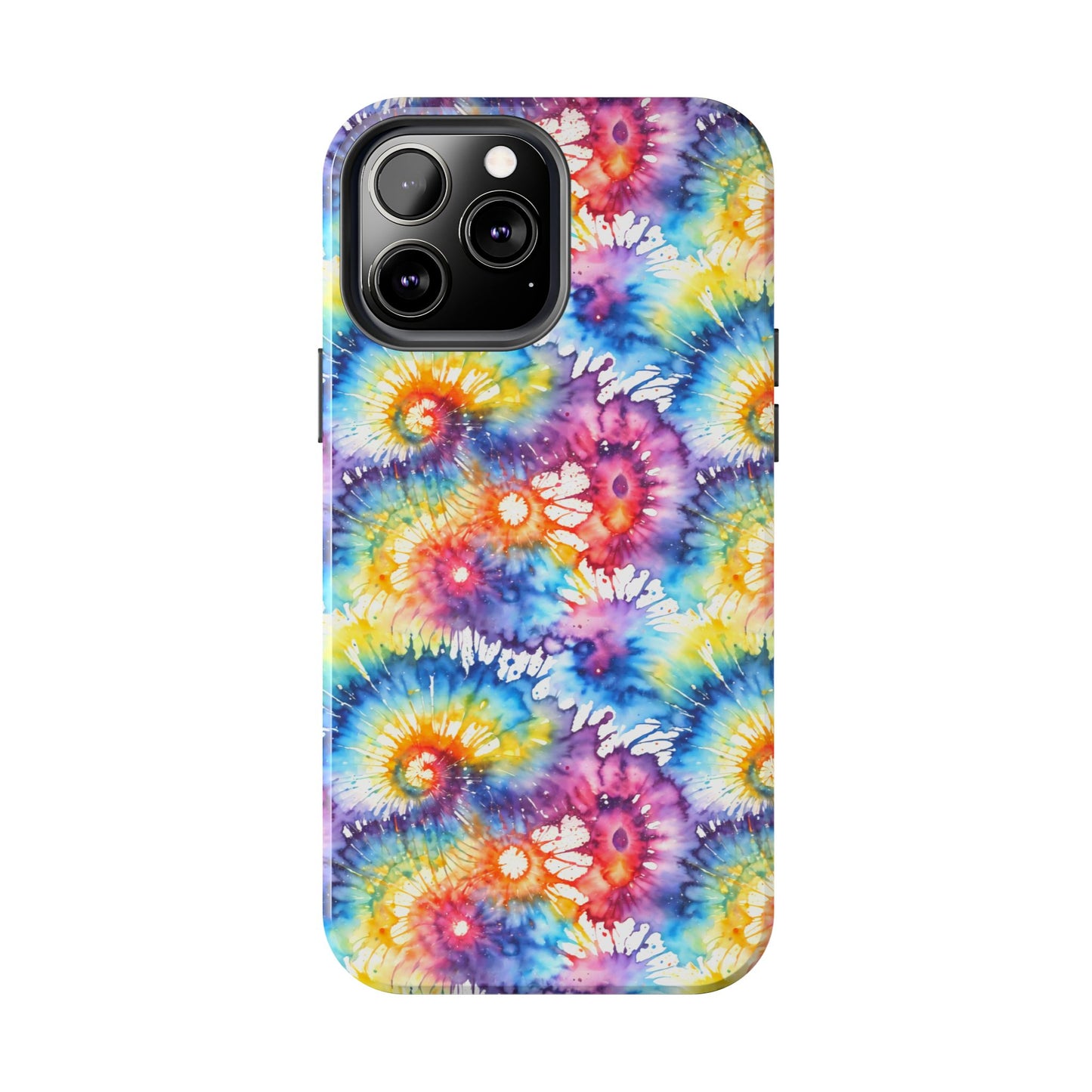 Rainbow Tye Dye Phone Case | Hippie Rainbow Phone Case | Boho Tye Dye | Tough Phone Case | Cute Rainbow Phone Case