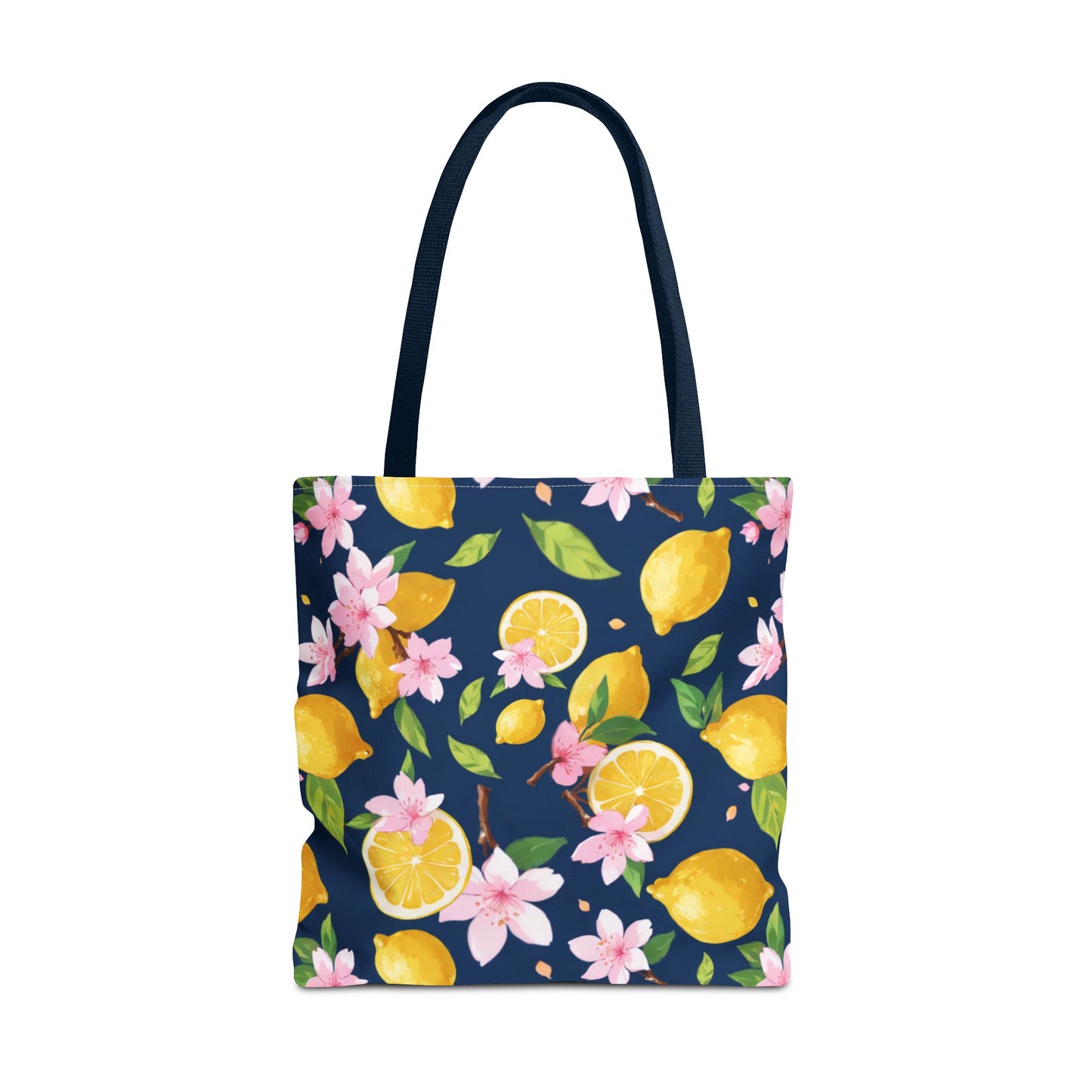 Lemon and cherry blossom Tote Bag