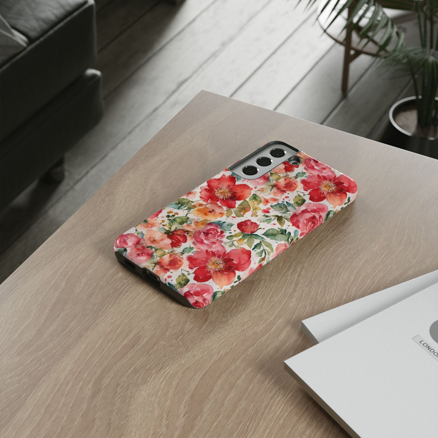 Beautiful Valentine Roses Tough Case For iPhone Samsung