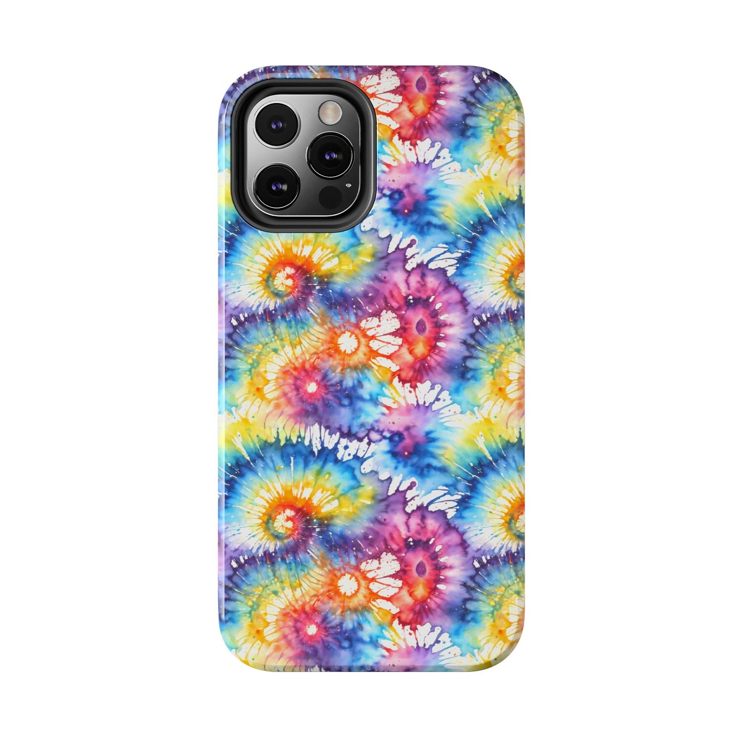 Rainbow Tye Dye Phone Case | Hippie Rainbow Phone Case | Boho Tye Dye | Tough Phone Case | Cute Rainbow Phone Case
