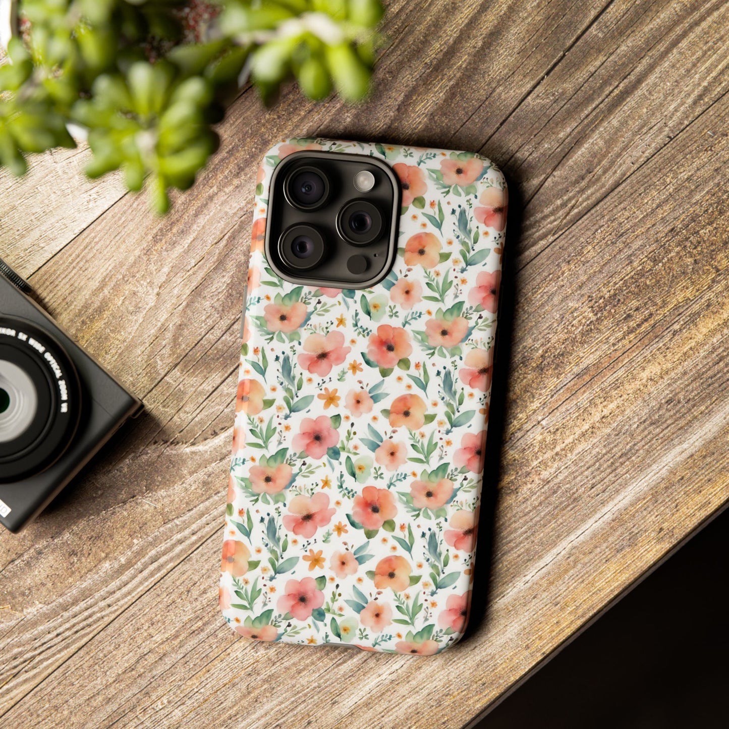 Watercolor Floral Print | Tough Cases | IPhone Case | Samsung Case | Flower Phone Case | Floral Case