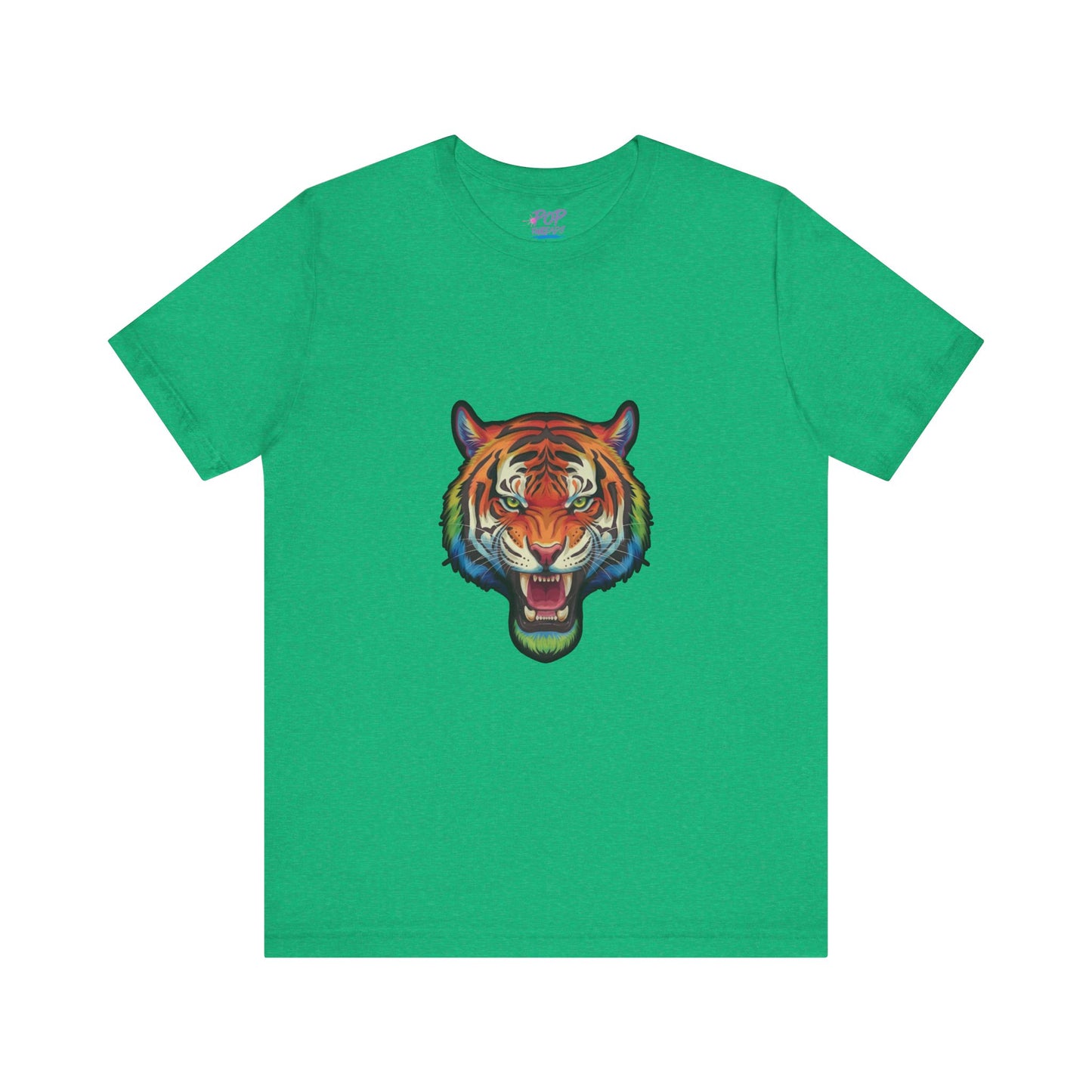 Colorful Rainbow Tiger Tee