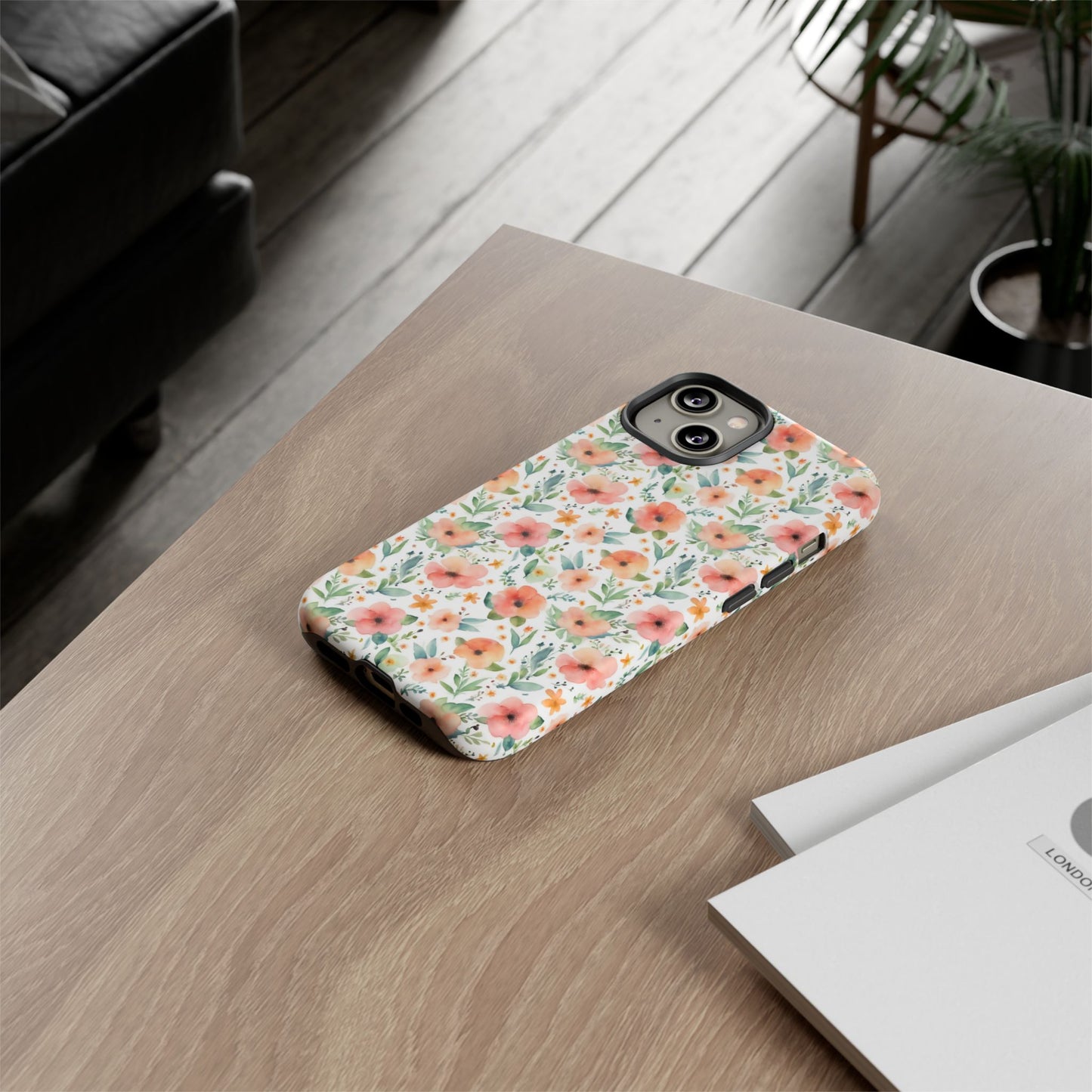 Watercolor Floral Print | Tough Cases | IPhone Case | Samsung Case | Flower Phone Case | Floral Case