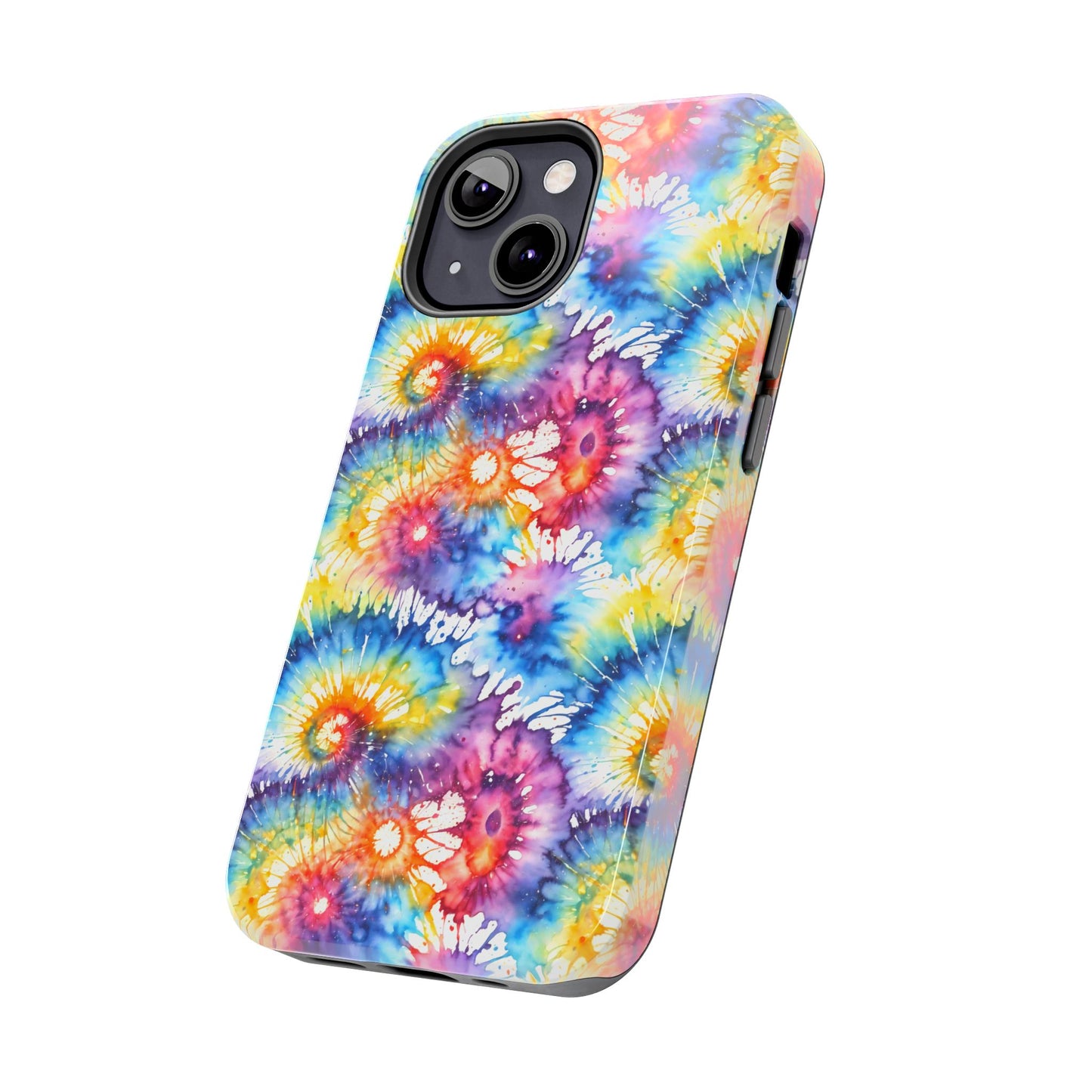 Rainbow Tye Dye Phone Case | Hippie Rainbow Phone Case | Boho Tye Dye | Tough Phone Case | Cute Rainbow Phone Case