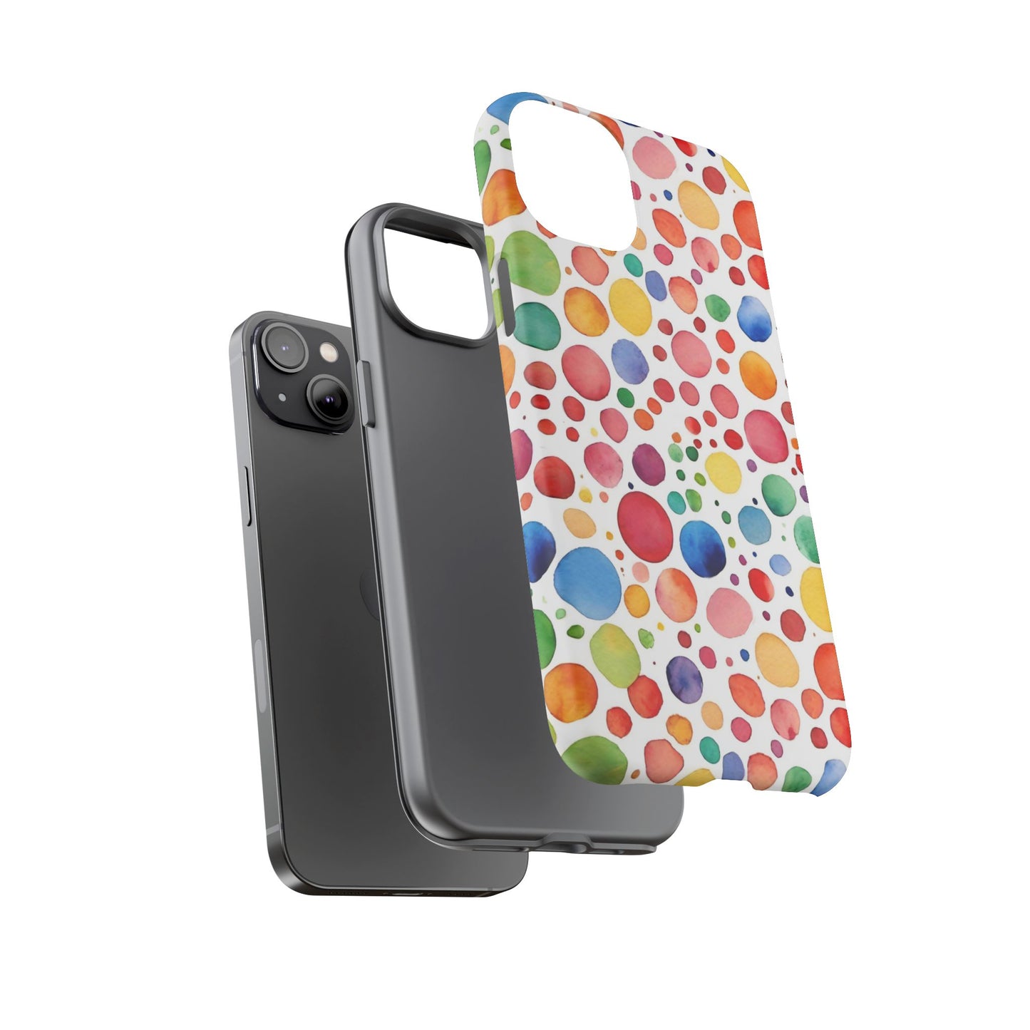 Polka dot drop | Tough Cases | Phone Case | IPhone | Samsung | Protective Phone Case | Phone Protector | Cute Phone Cover
