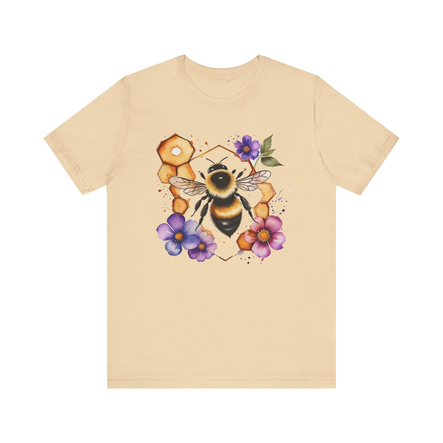 Bumblebee Graphic Tee For Gardening And Nature Lovers