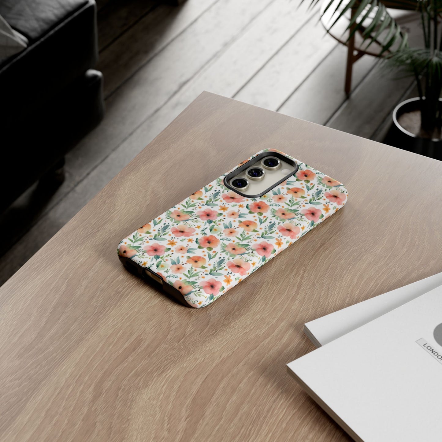Watercolor Floral Print | Tough Cases | IPhone Case | Samsung Case | Flower Phone Case | Floral Case