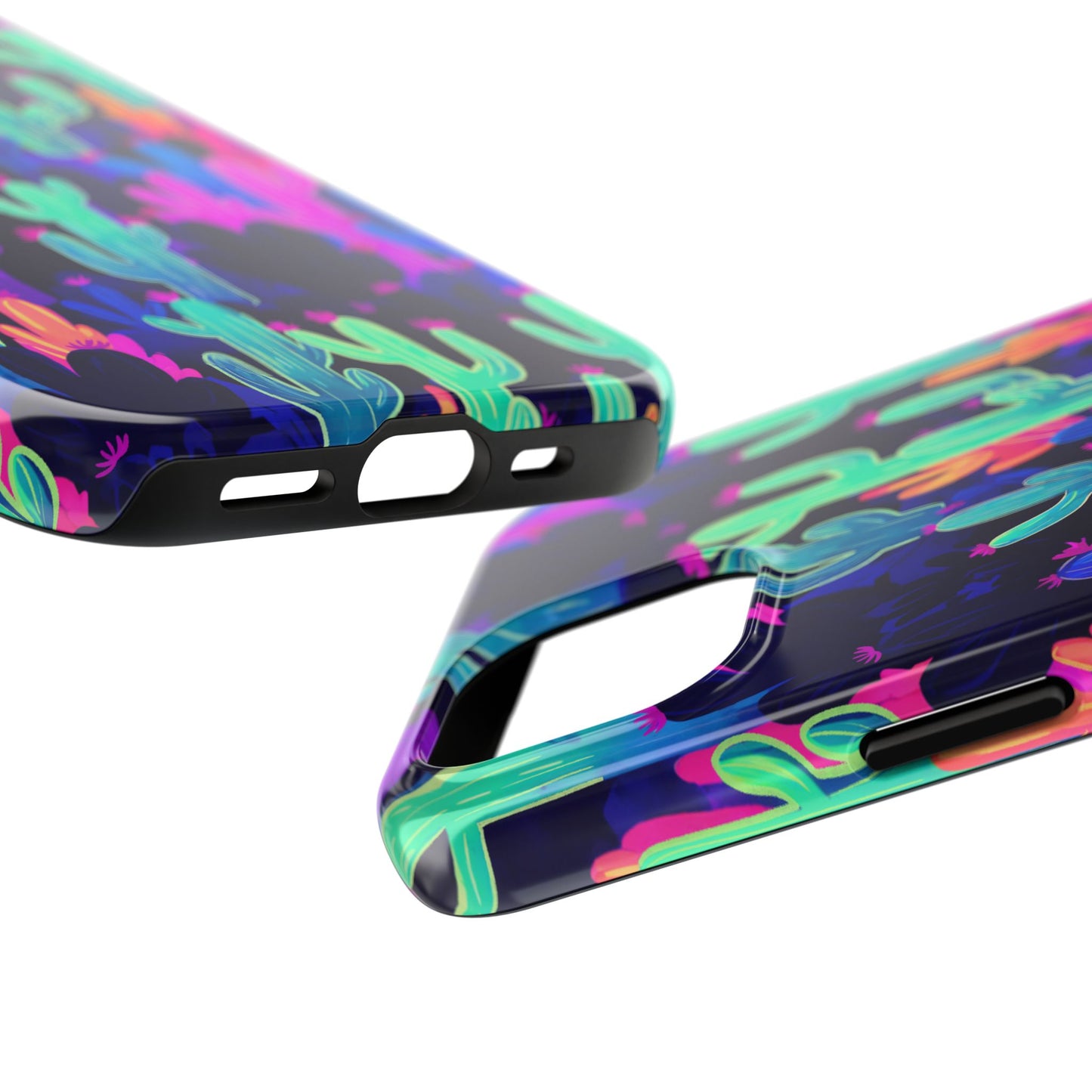 Rave Cacti Tough Phone Cases