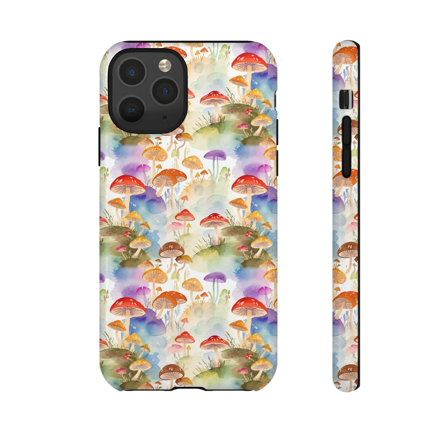 Mushroom Phone Case | Shroom Phone Cover | Hippie Themed Phone Case | Cute mushroom Pattern | Tough Case