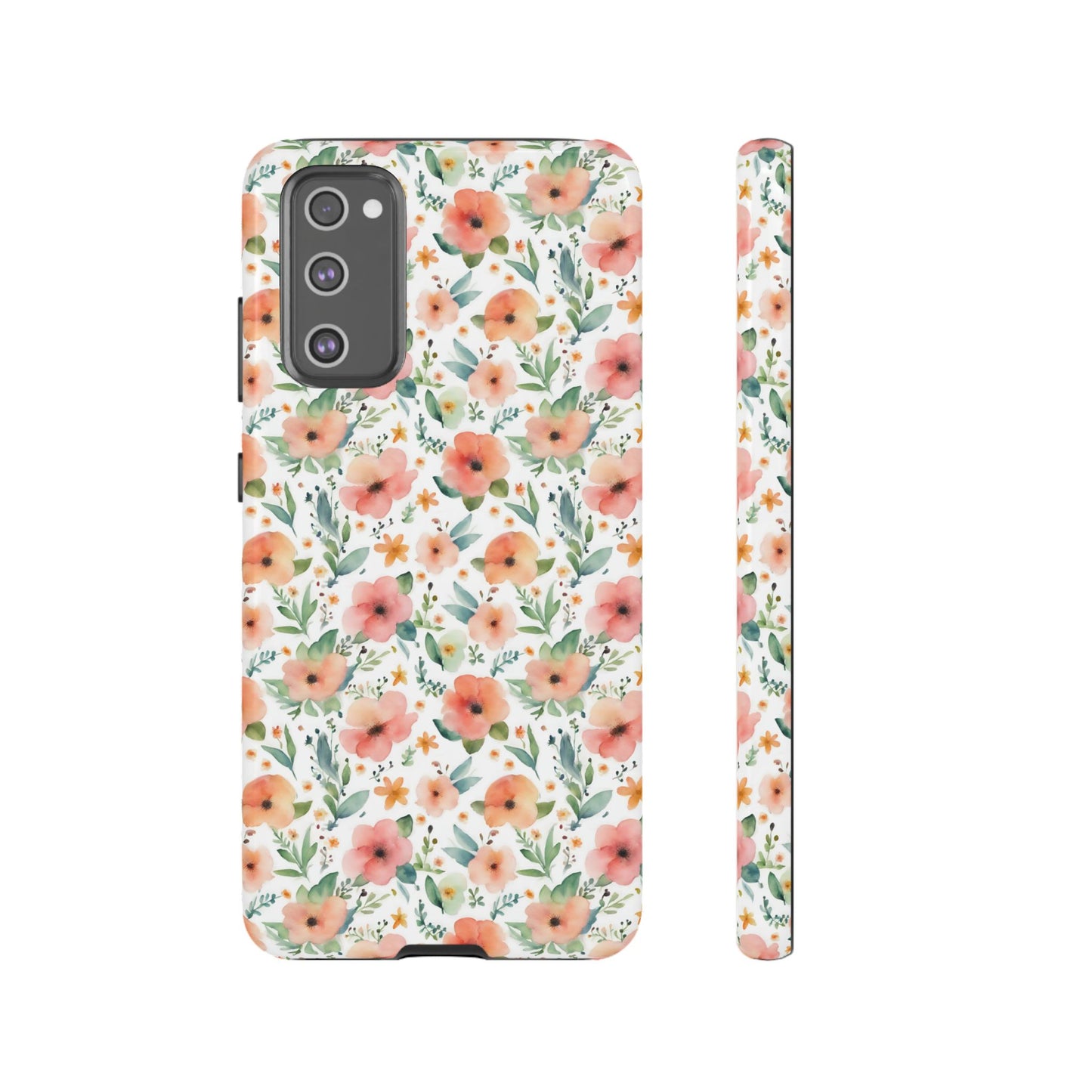 Watercolor Floral Print | Tough Cases | IPhone Case | Samsung Case | Flower Phone Case | Floral Case