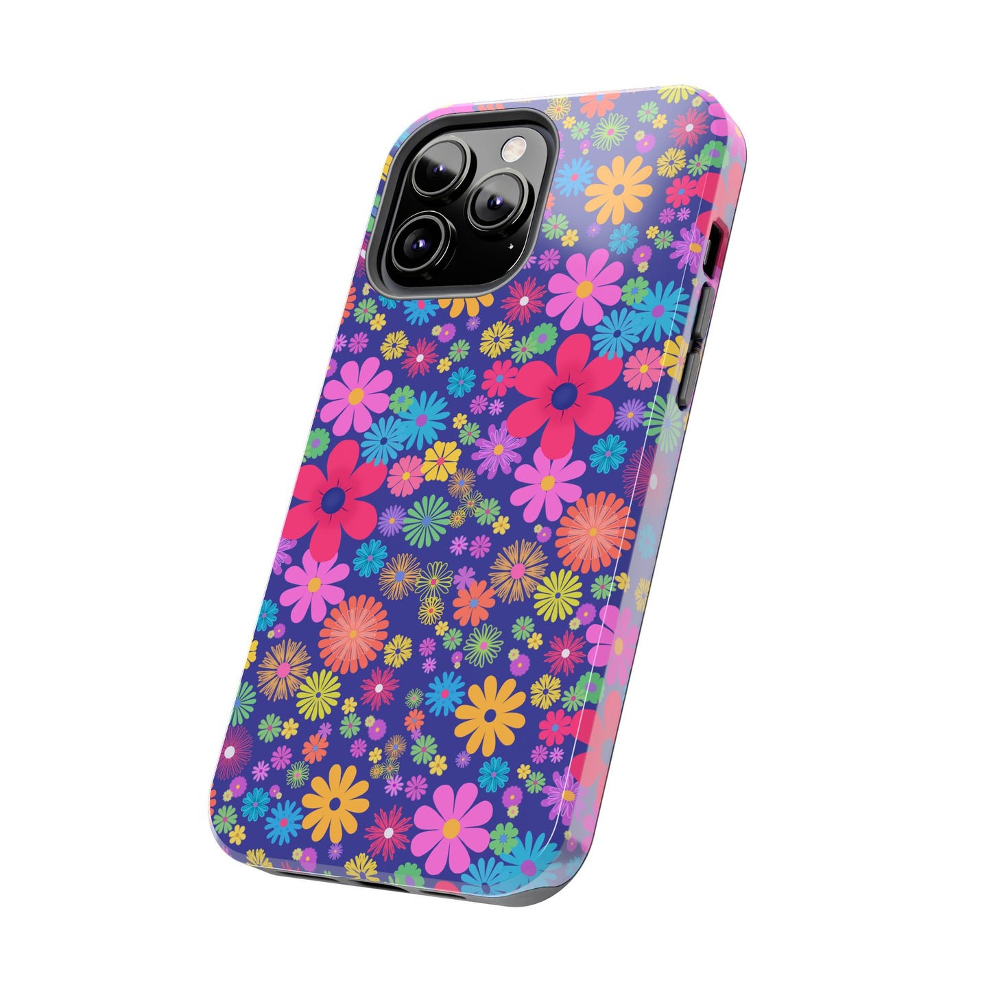 Colorful Floral Tough Phone Cases