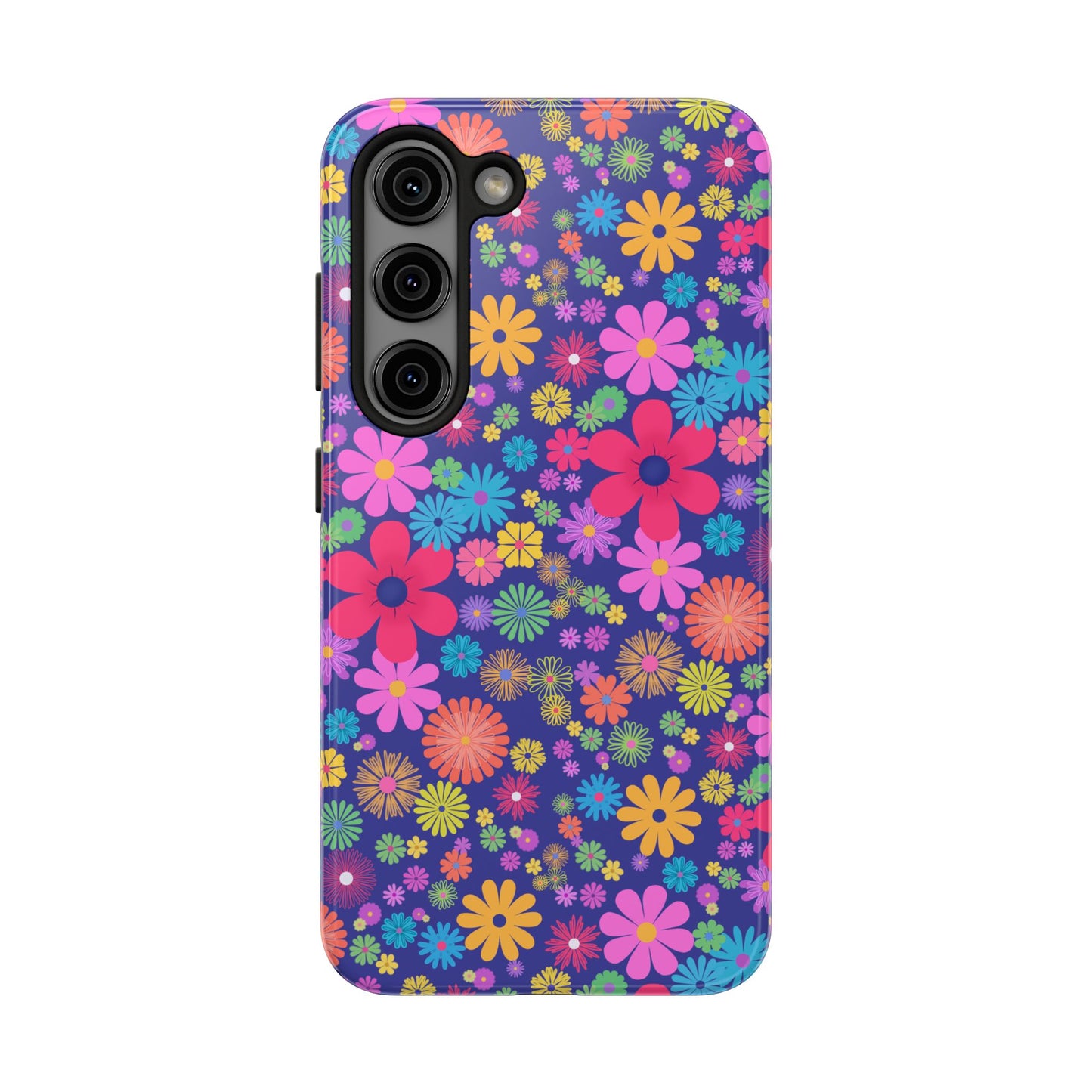 Colorful Floral Tough Phone Cases