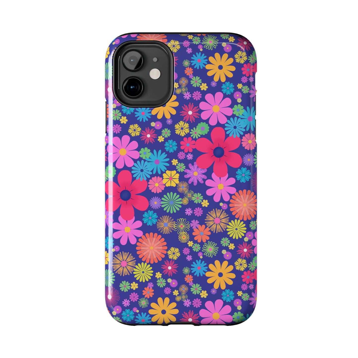 Colorful Floral Tough Phone Cases