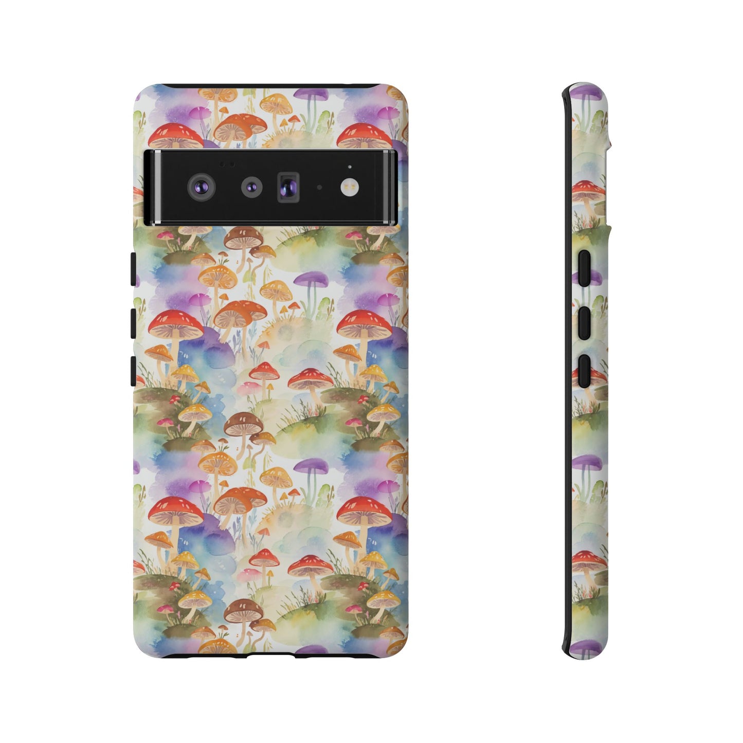 Mushroom Phone Case | Shroom Phone Cover | Hippie Themed Phone Case | Cute mushroom Pattern | Tough Case