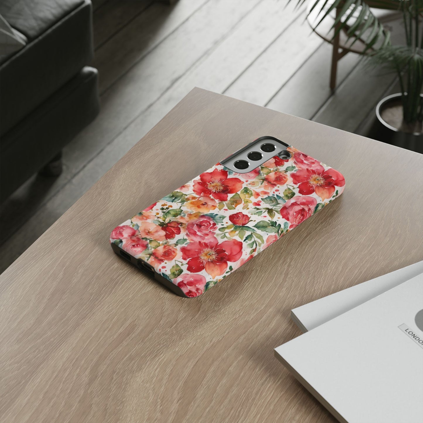 Beautiful Valentine Roses Tough Case For iPhone Samsung