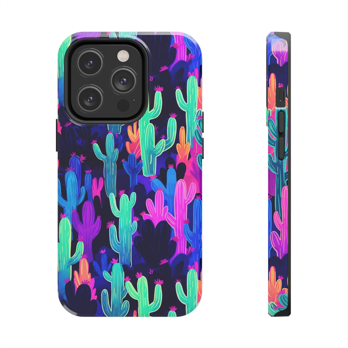 Rave Cacti Tough Phone Cases