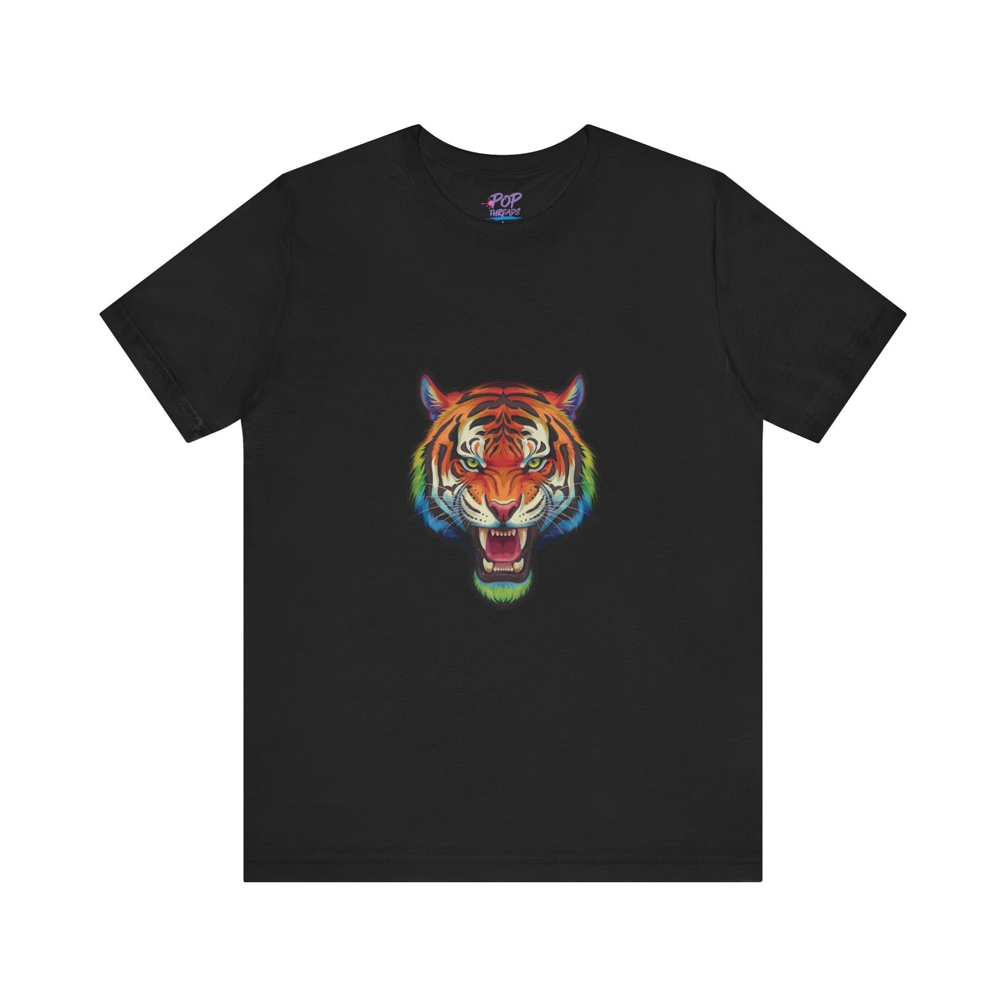 Colorful Rainbow Tiger Tee