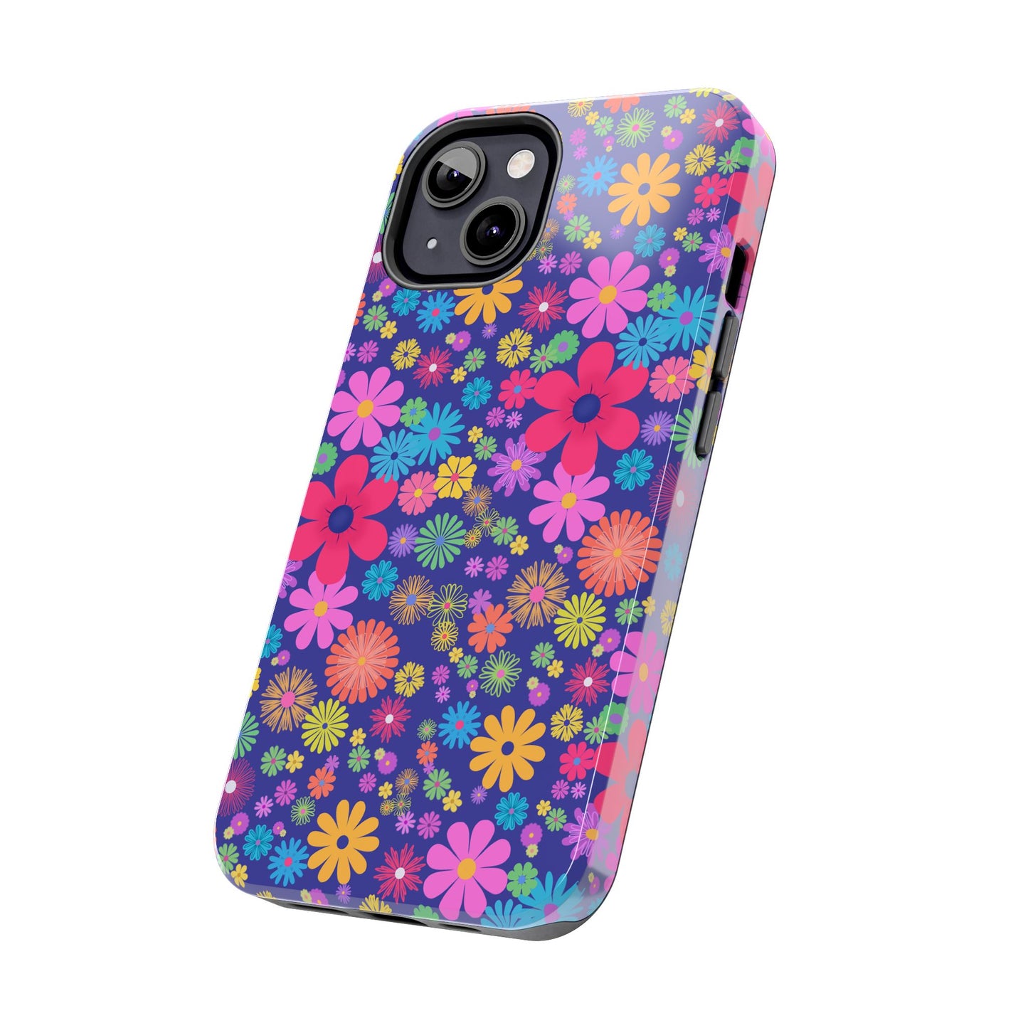 Colorful Floral Tough Phone Cases