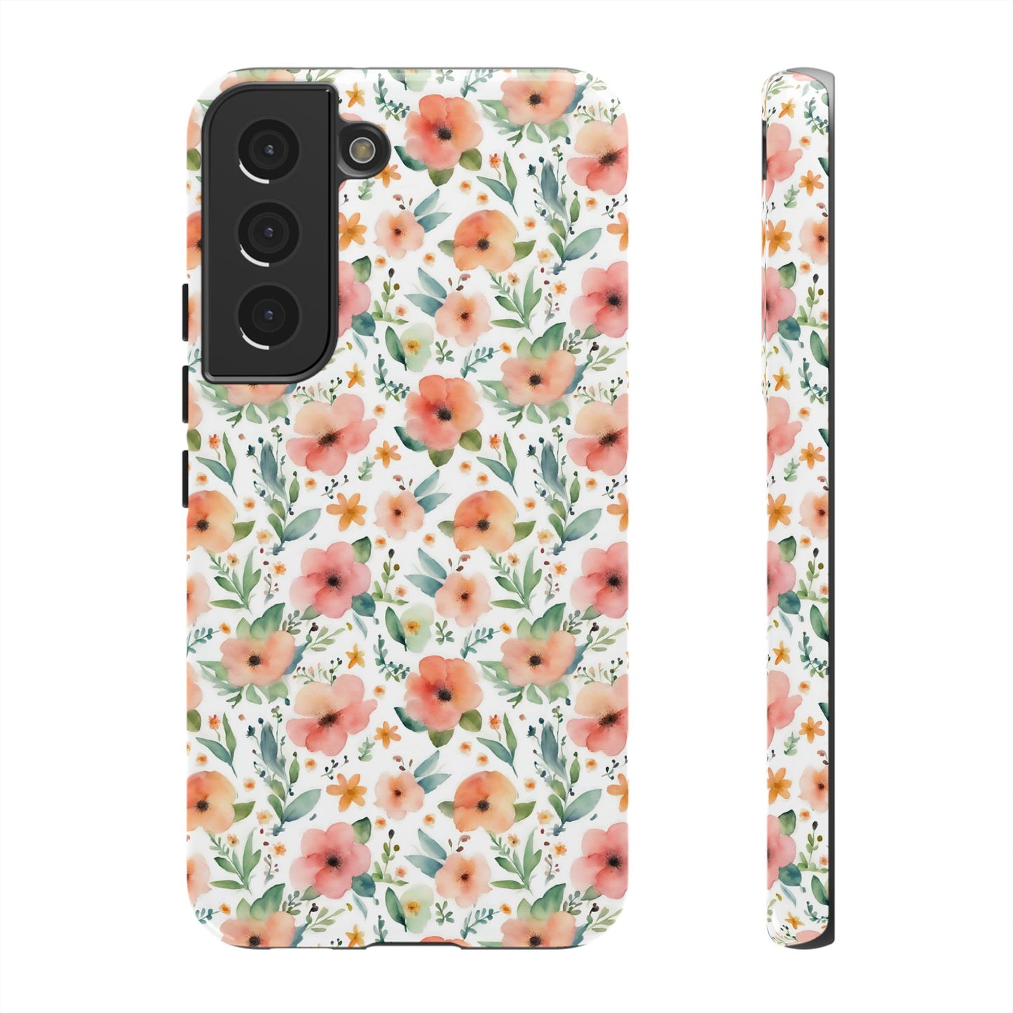Watercolor Floral Print | Tough Cases | IPhone Case | Samsung Case | Flower Phone Case | Floral Case