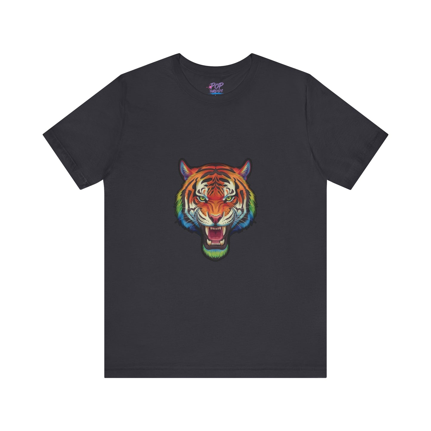 Colorful Rainbow Tiger Tee