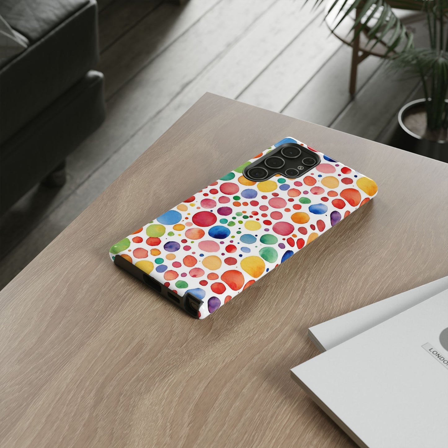 Polka dot drop | Tough Cases | Phone Case | IPhone | Samsung | Protective Phone Case | Phone Protector | Cute Phone Cover