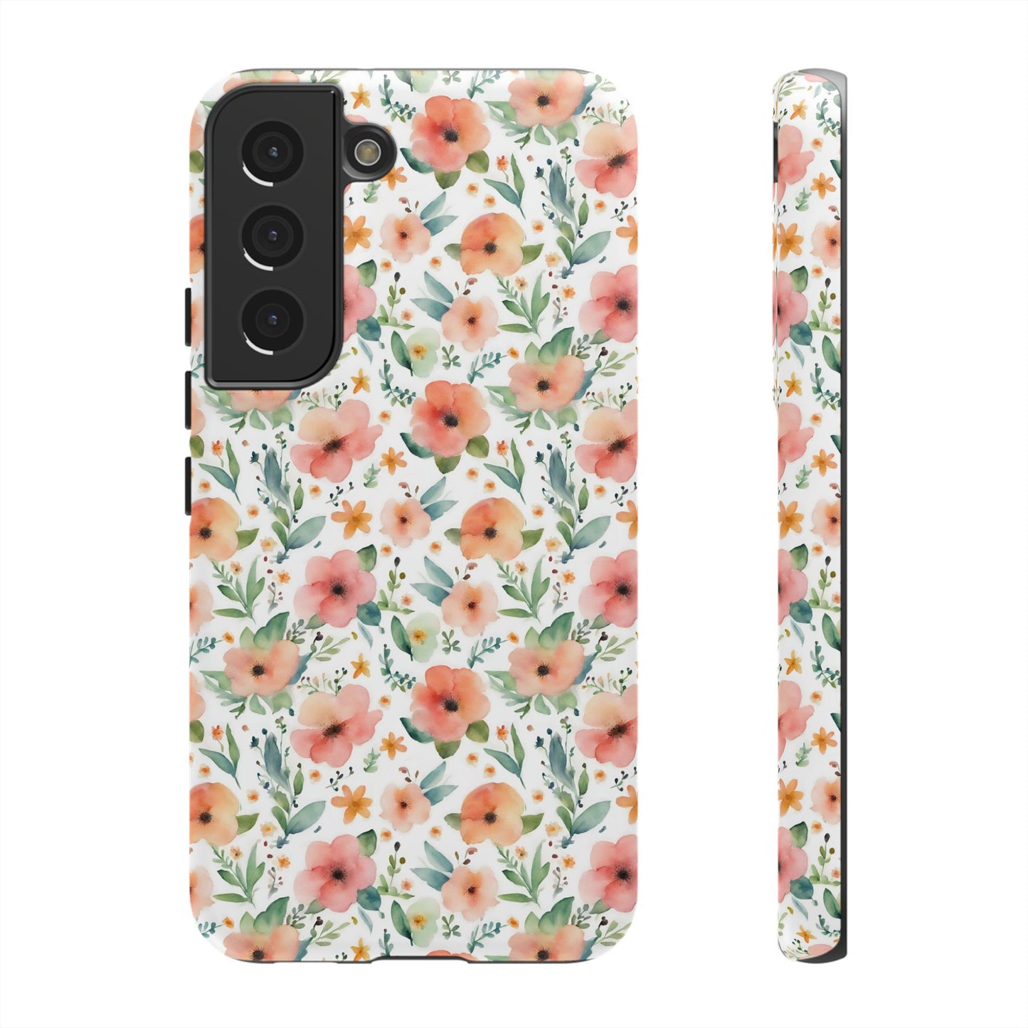 Watercolor Floral Print | Tough Cases | IPhone Case | Samsung Case | Flower Phone Case | Floral Case
