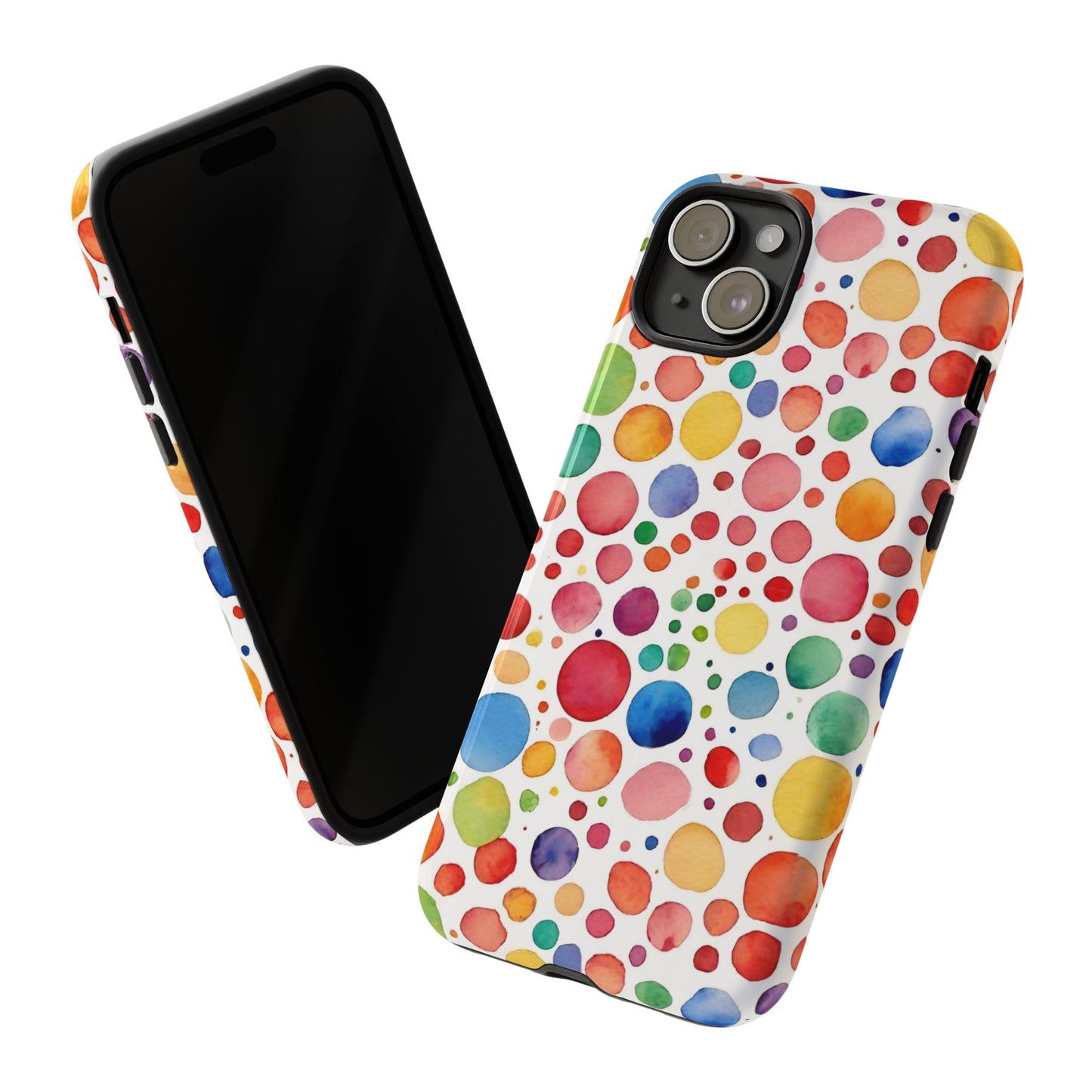 Polka dot drop | Tough Cases | Phone Case | IPhone | Samsung | Protective Phone Case | Phone Protector | Cute Phone Cover