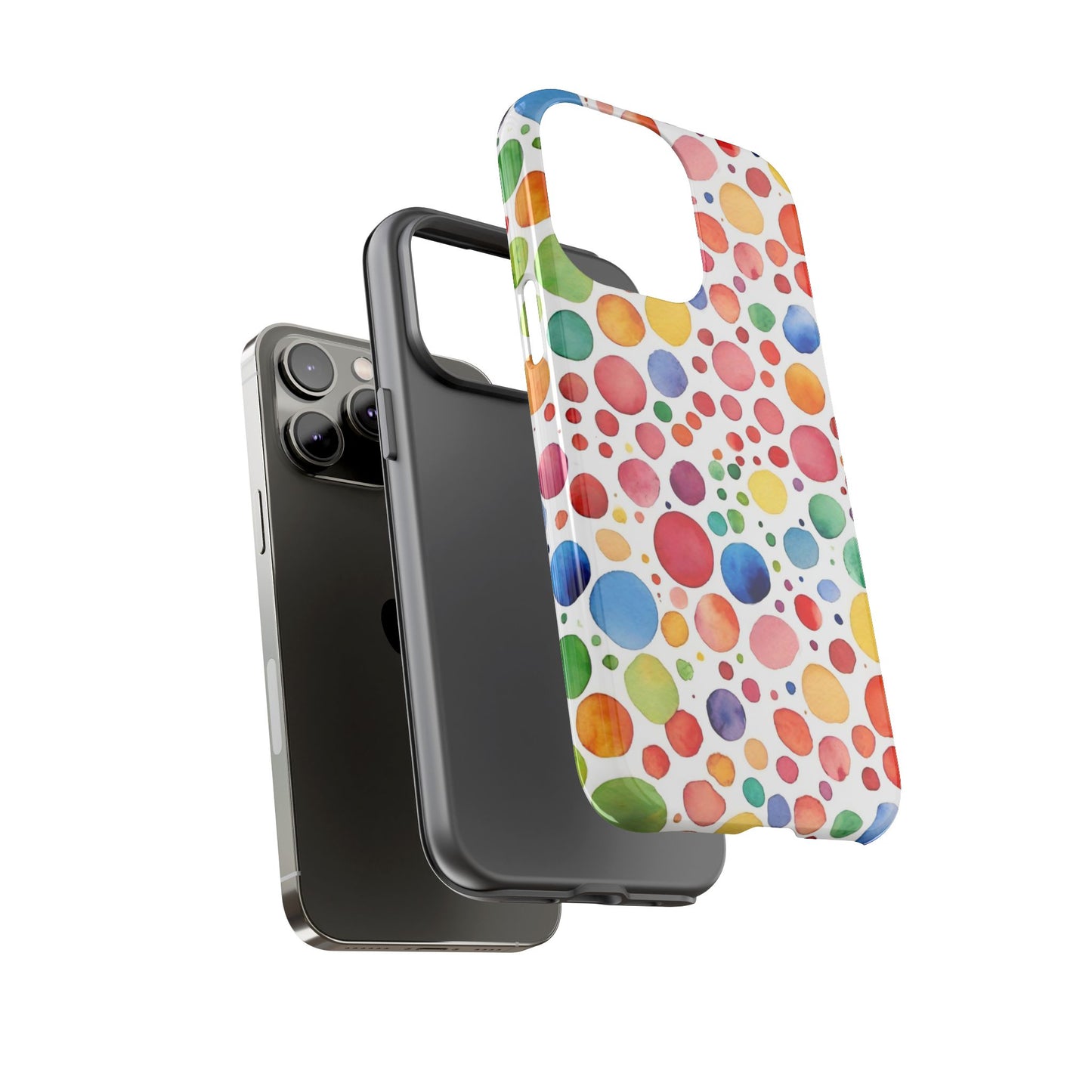 Polka dot drop | Tough Cases | Phone Case | IPhone | Samsung | Protective Phone Case | Phone Protector | Cute Phone Cover