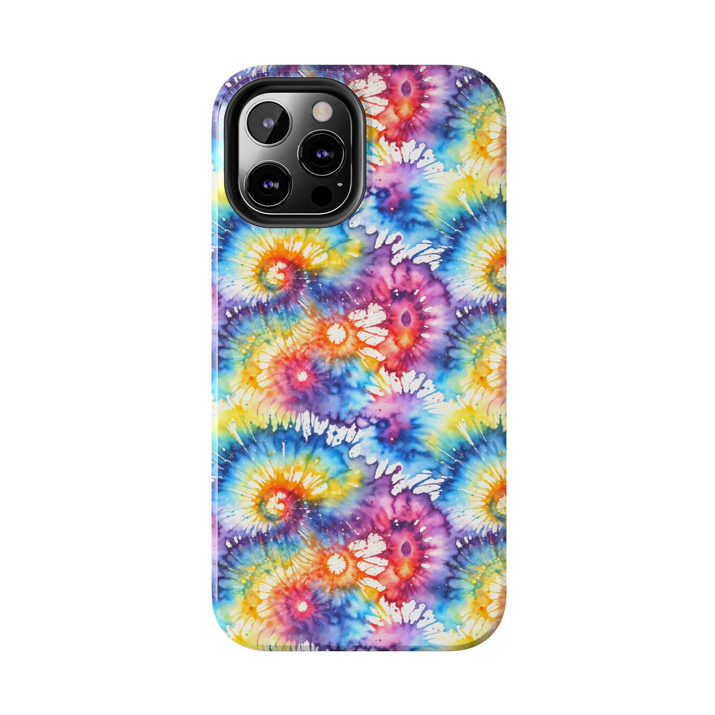 Rainbow Tye Dye Phone Case | Hippie Rainbow Phone Case | Boho Tye Dye | Tough Phone Case | Cute Rainbow Phone Case